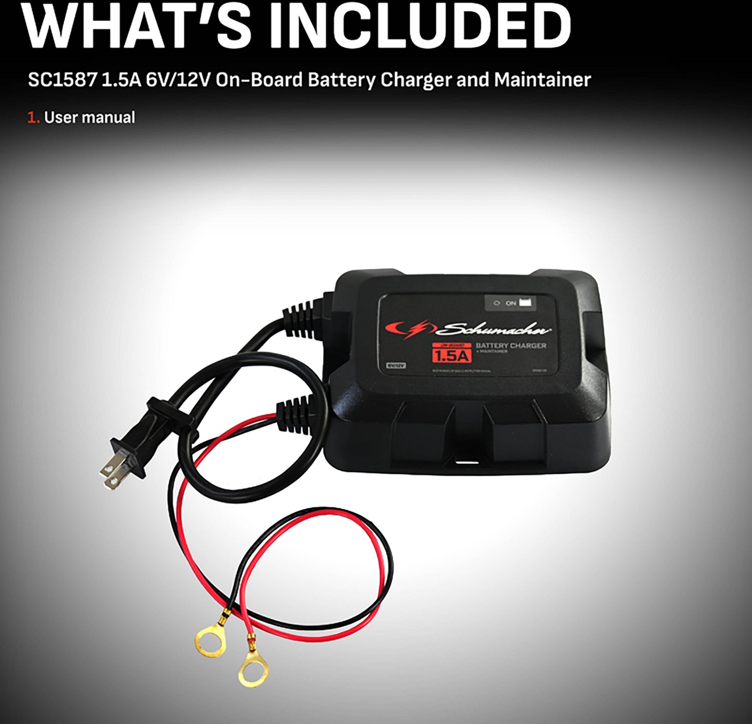 Schumacher SC1587 1.5-Amp 6/12V Mountable Maintainer - view number 5