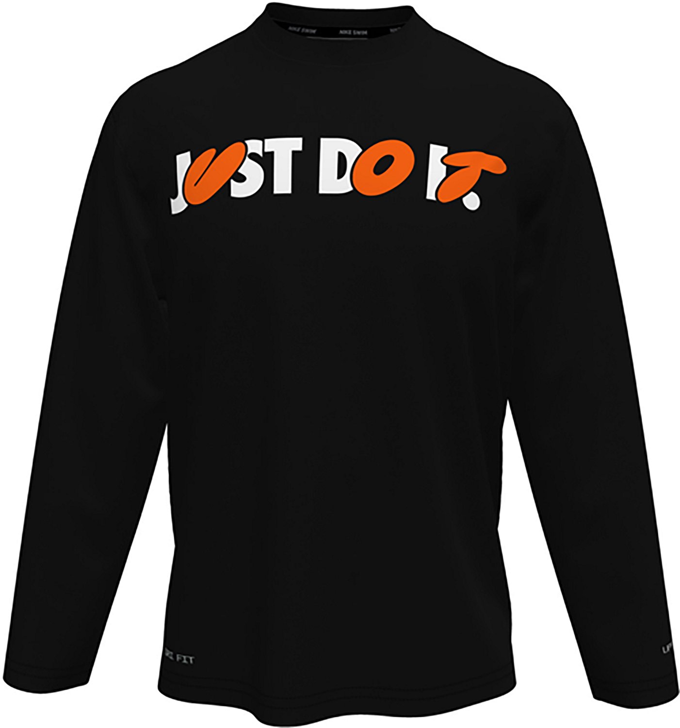 Nike Boys' Just Do It Long Sleeve Hydroguard Swim Shirt                                                                          - view number 3