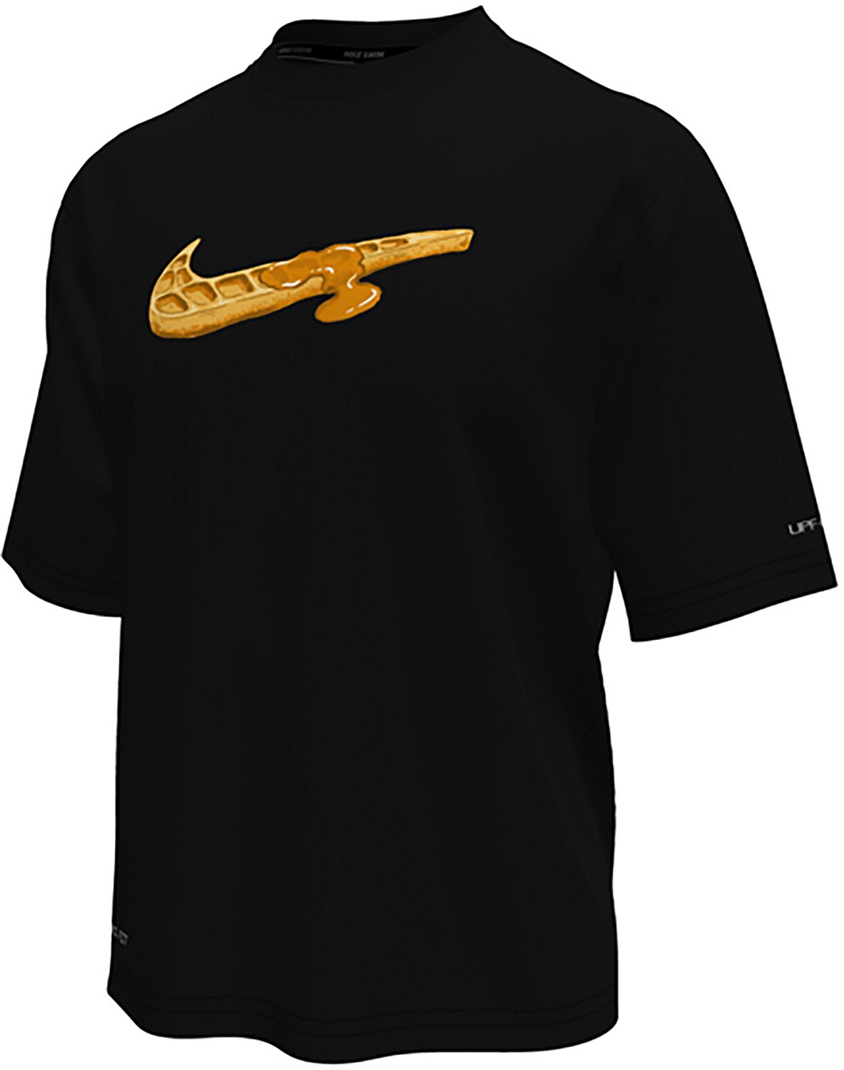 Nike Boys' Swoosh Waffle Short Sleeve Hydroguard Swim Shirt                                                                      - view number 1