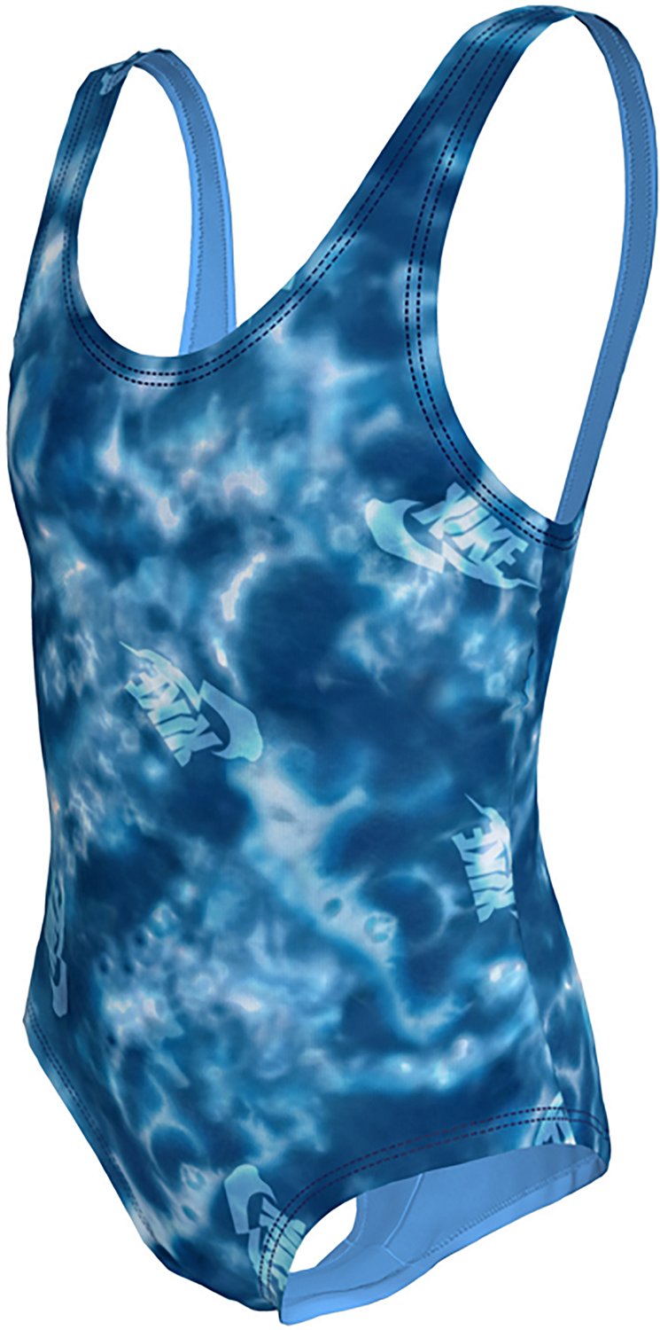 Nike Girls' Water Tie Dye U-Back 1-Piece Swimsuit                                                                                - view number 2