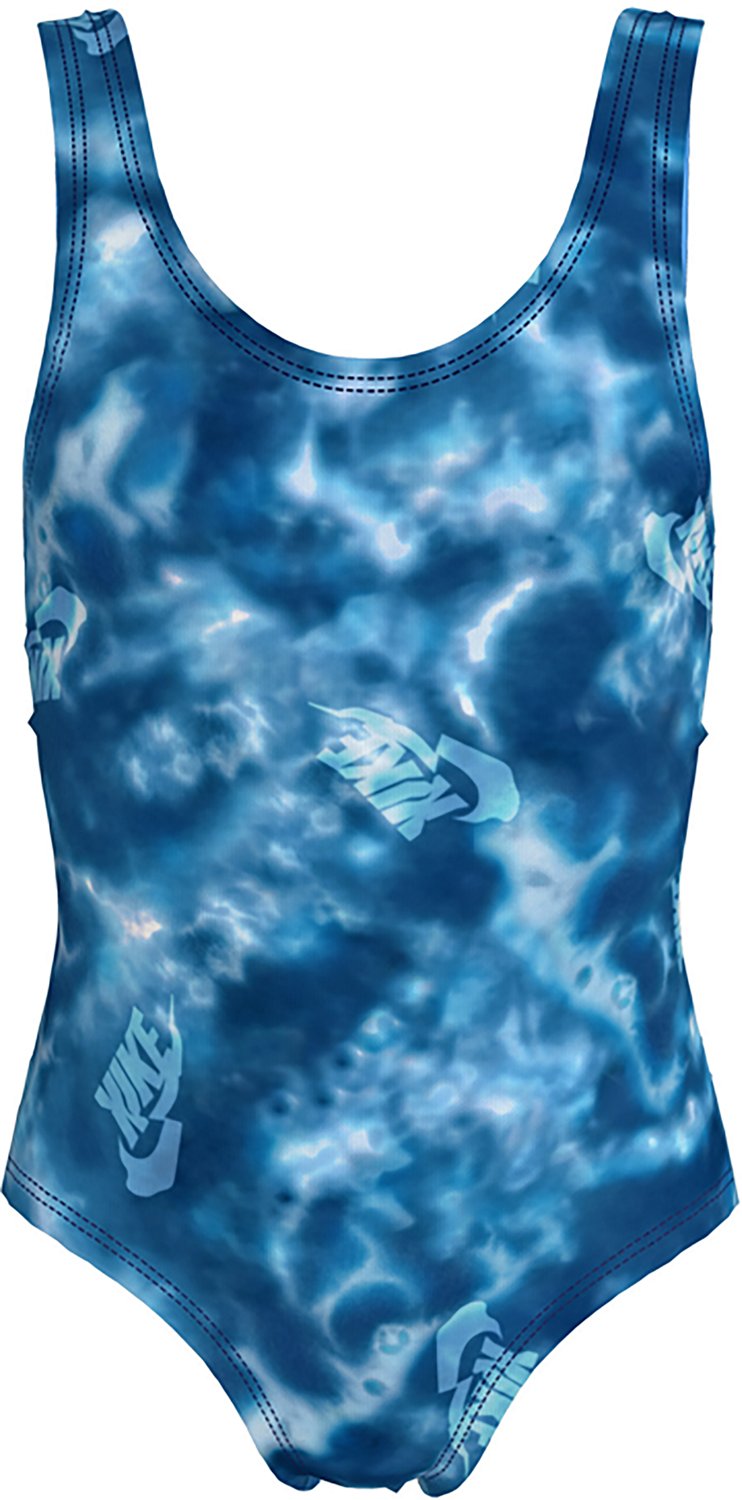 Nike Girls' Water Tie Dye U-Back 1-Piece Swimsuit                                                                                - view number 4