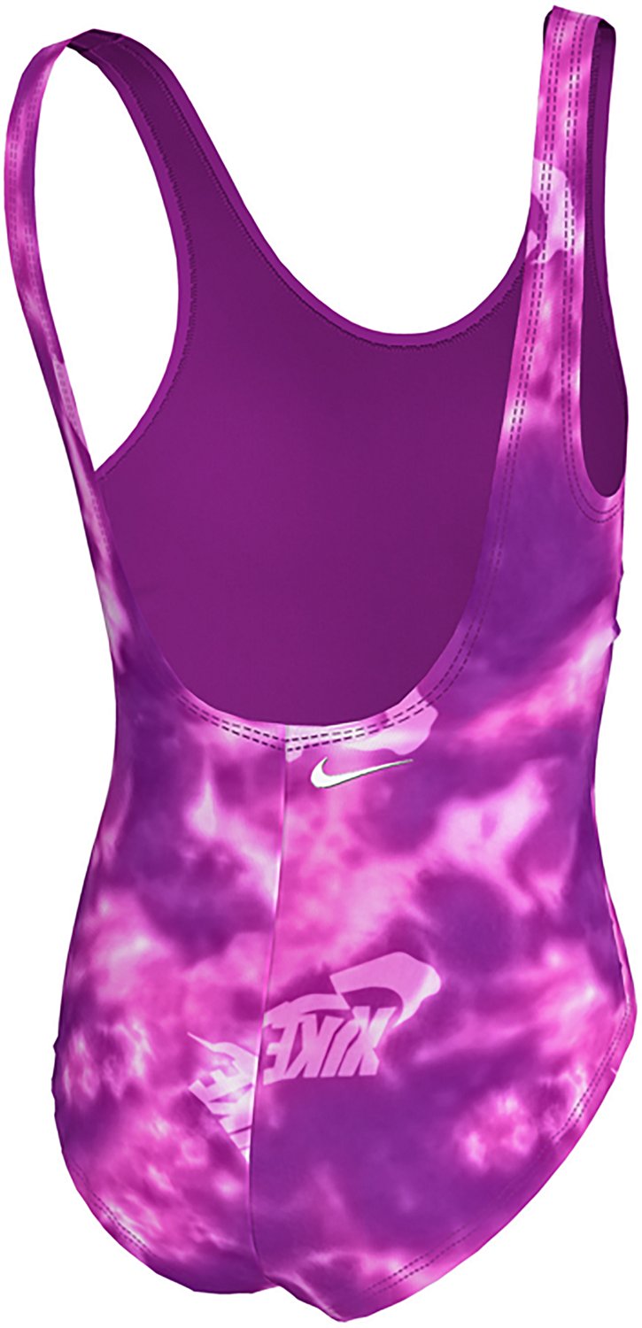 Nike Girls' Water Tie Dye U-Back 1-Piece Swimsuit                                                                                - view number 2