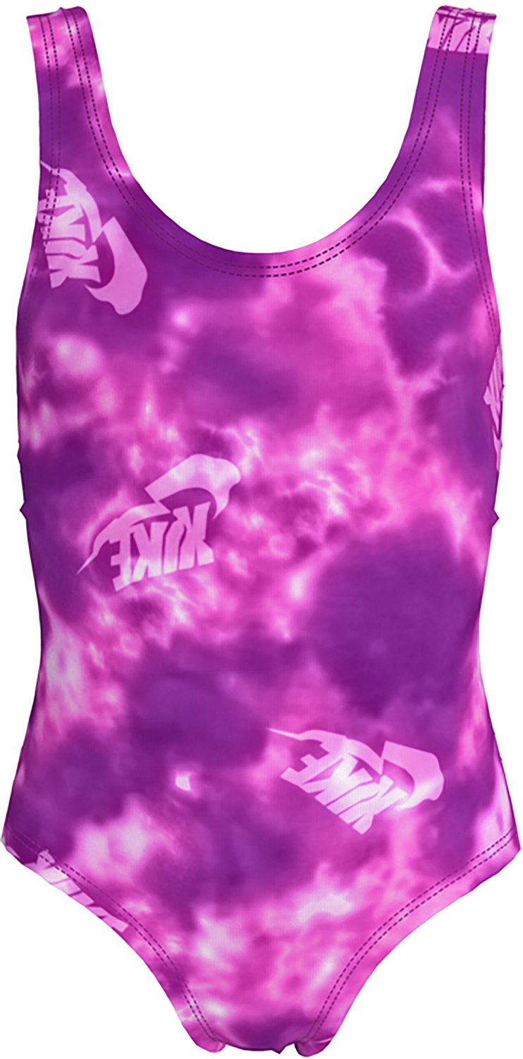 Nike Girls' Water Tie Dye U-Back 1-Piece Swimsuit                                                                                - view number 3