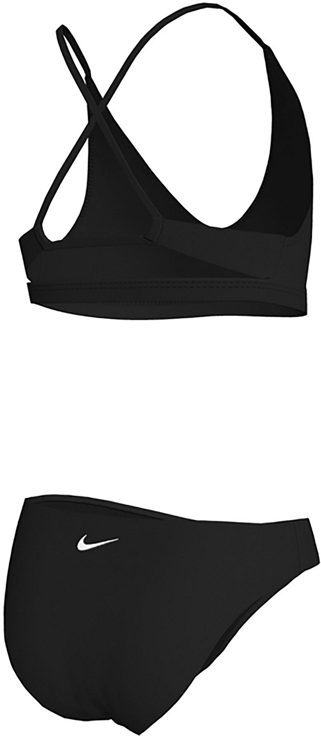 Nike Girls' Essential Lace Up Bikini 2-Piece Swimsuit Set                                                                        - view number 2