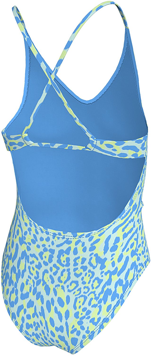 Nike Girls' Wild Lace Up One Piece Swimsuit                                                                                      - view number 2