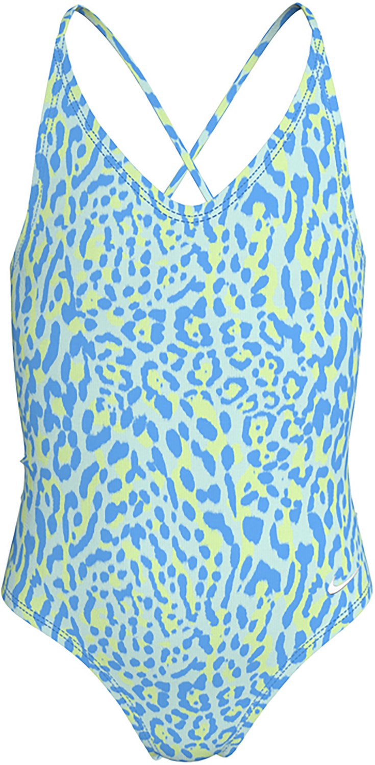 Nike Girls' Wild Lace Up One Piece Swimsuit                                                                                      - view number 3