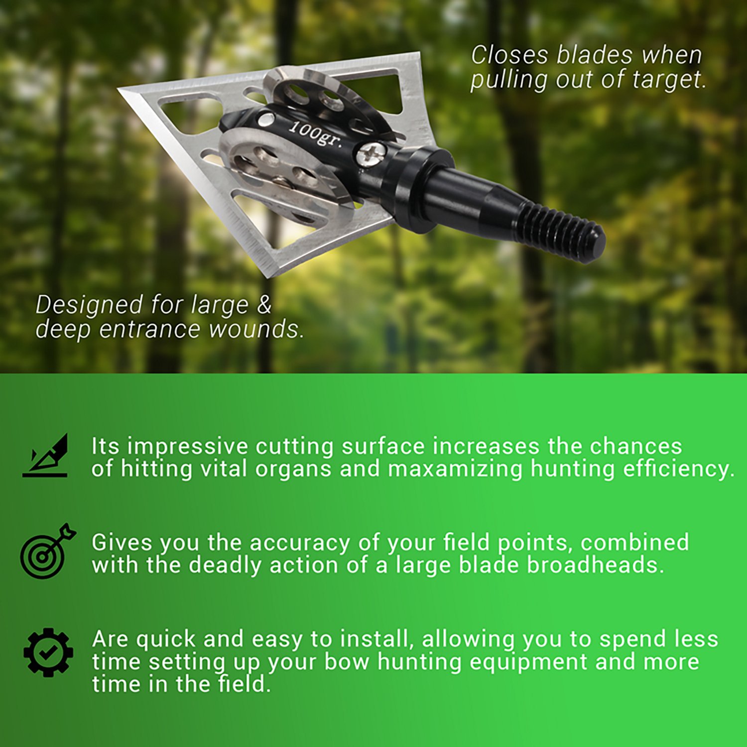 Rexpid Nuri Fixed Broadheads 3-Pack                                                                                              - view number 6