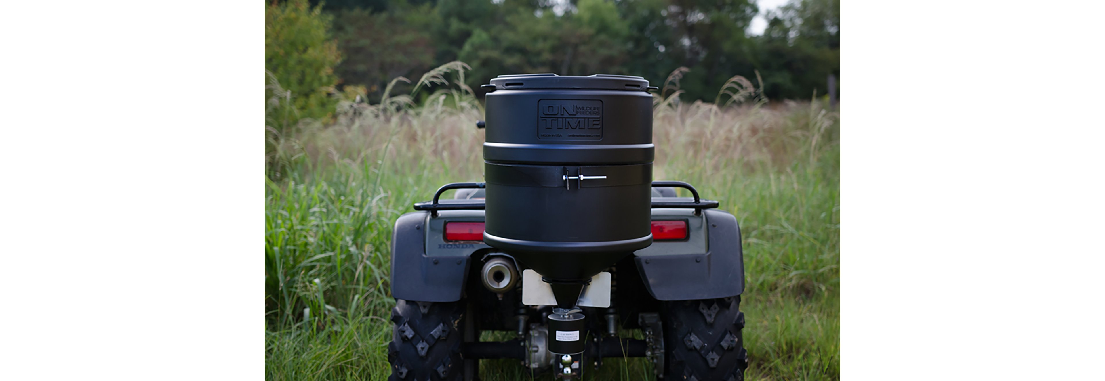 On Time Feeders Bumper Buddy ATV Spreader