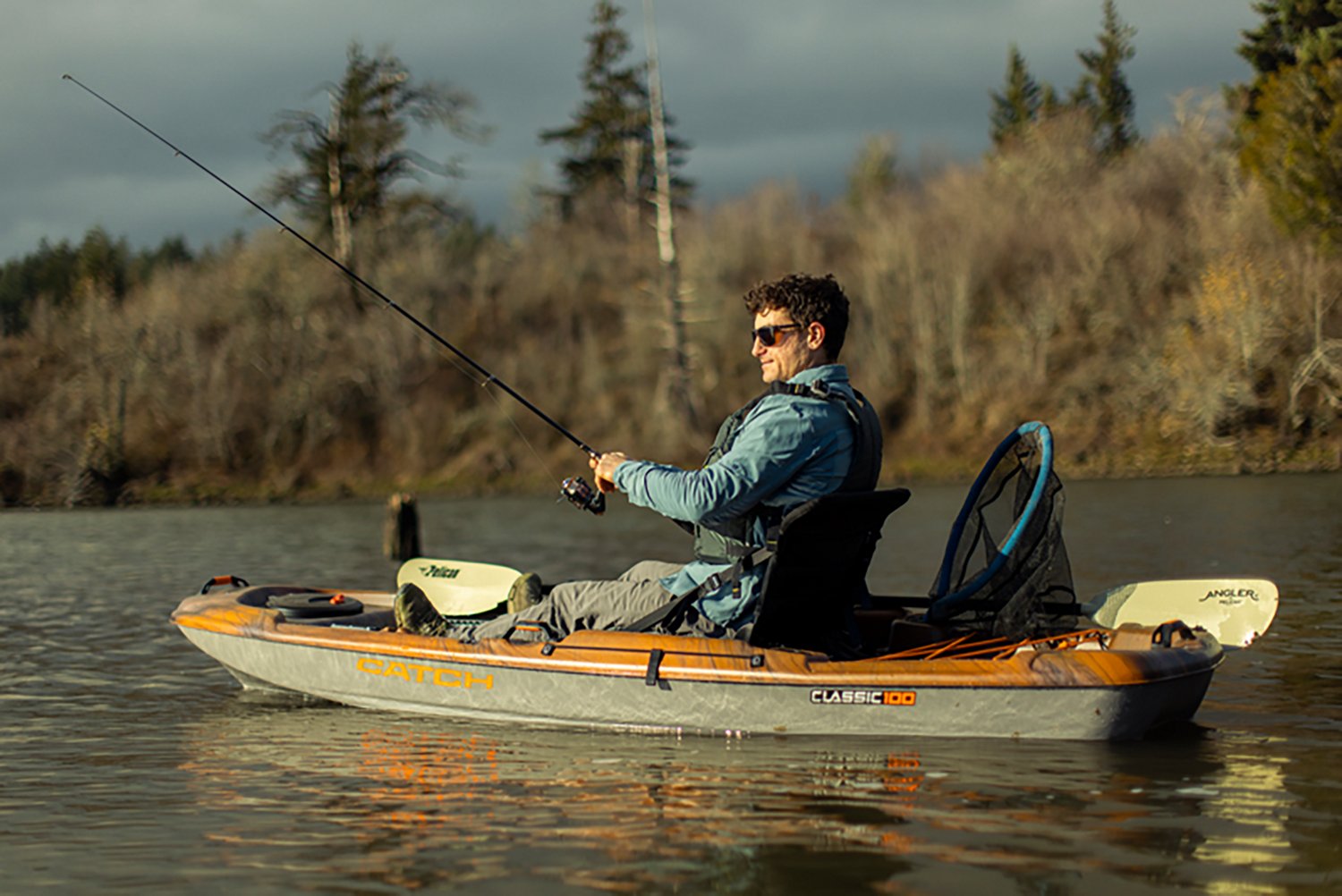 Pelican Catch Classic 100 10 ft Sit-On-Top Fishing Kayak                                                                         - view number 4