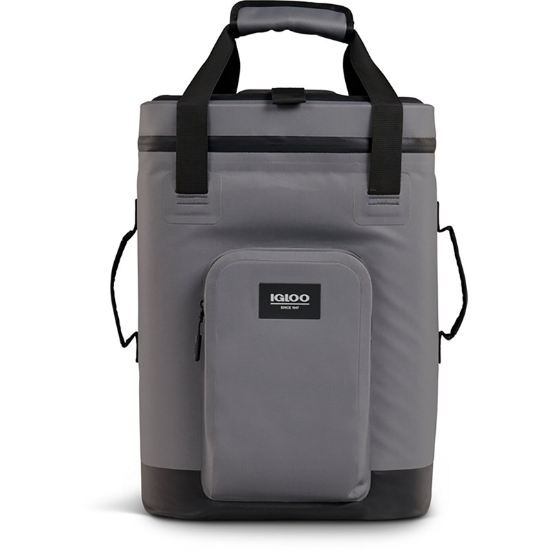 Igloo Trailmate 24-Can Backpack Soft Cooler Charcoal - Prsnl Coolrs Soft/Hard at Academy Sports