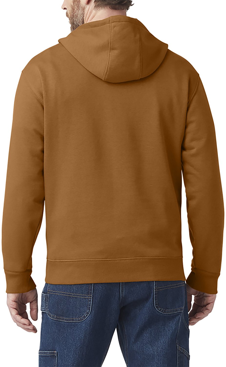 Dickies Men's Water-Repellent Tri-Color Logo Fleece Hoodie - view number 2