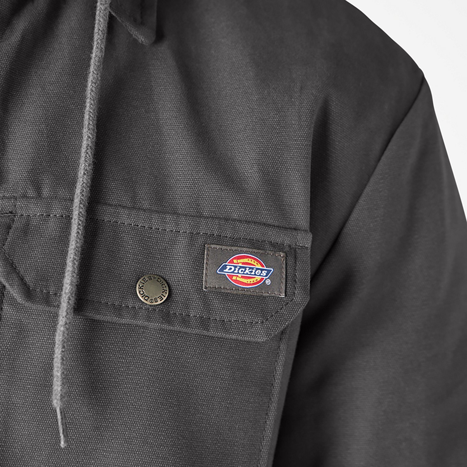 Dickies Men’s Hydroshield Hooded Duck Shirt Jacket - view number 4