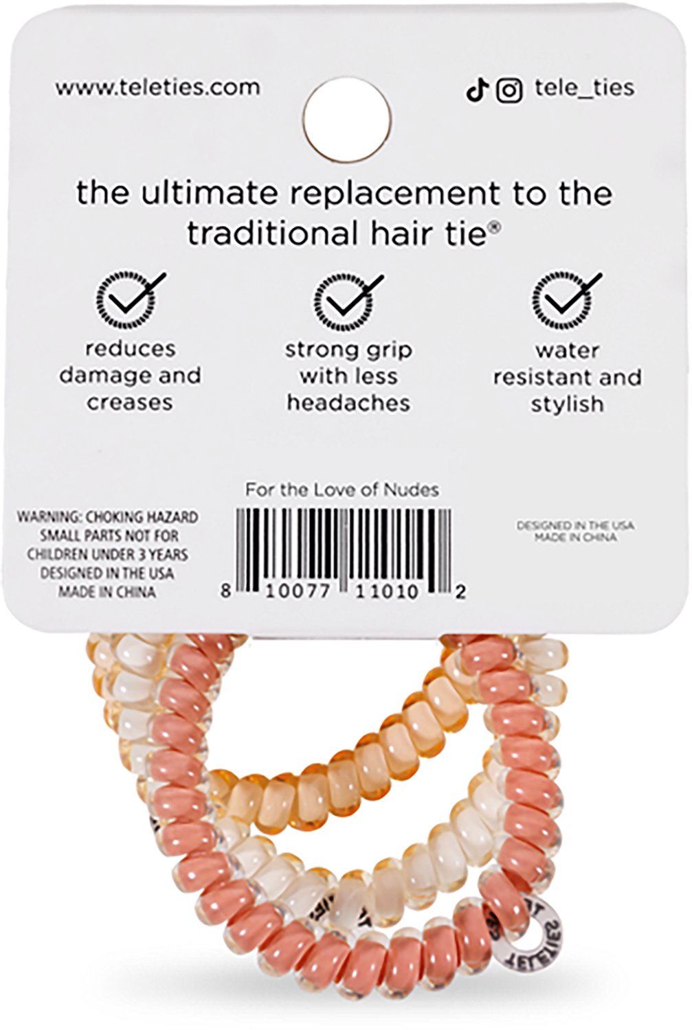 Teleties Small Hair Coil -  3 Pack                                                                                               - view number 2