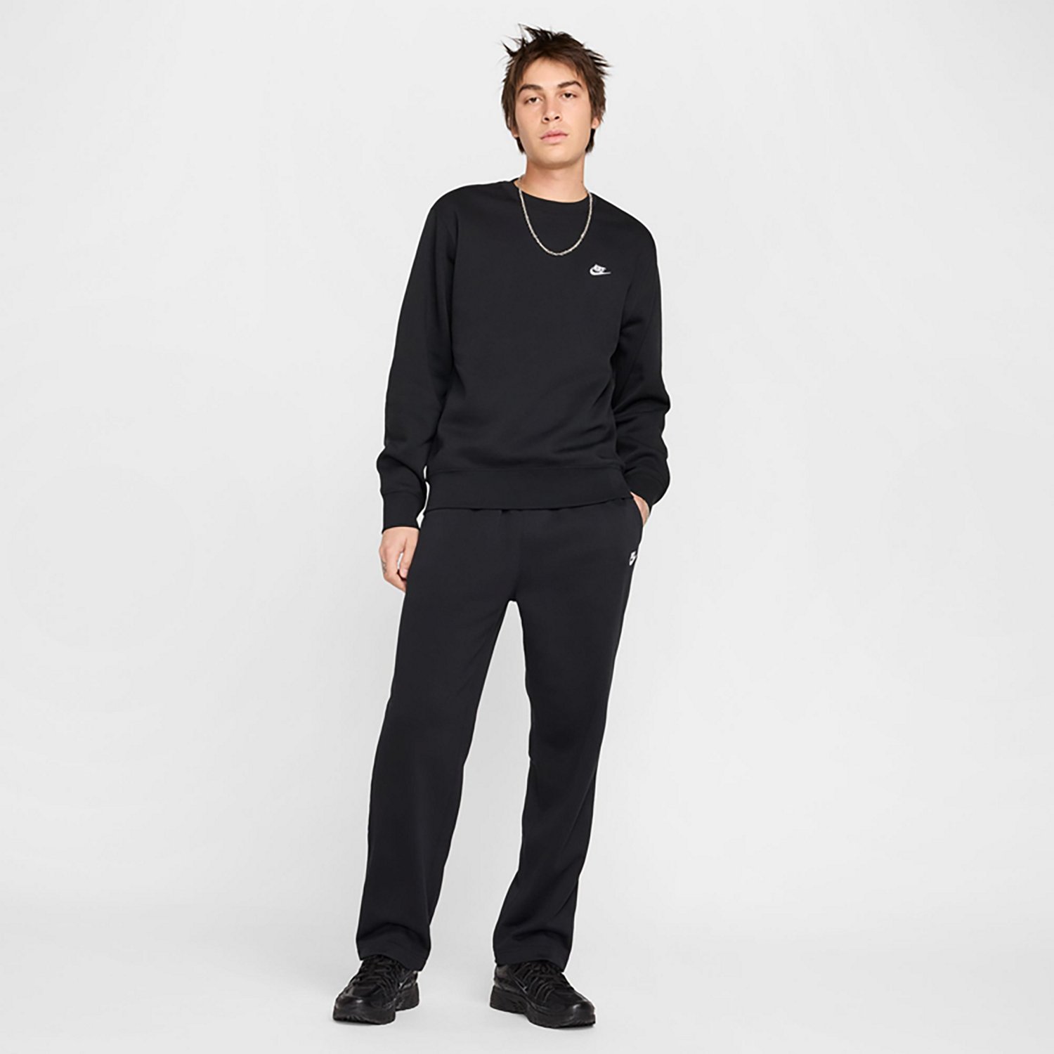 Nike Men's Club Fleece Crew                                                                                                      - view number 4