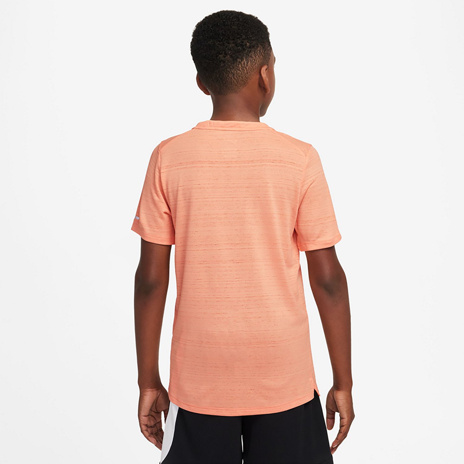 Nike Boys' Dri-FIT Miler Short Sleeve Shirt - view number 2