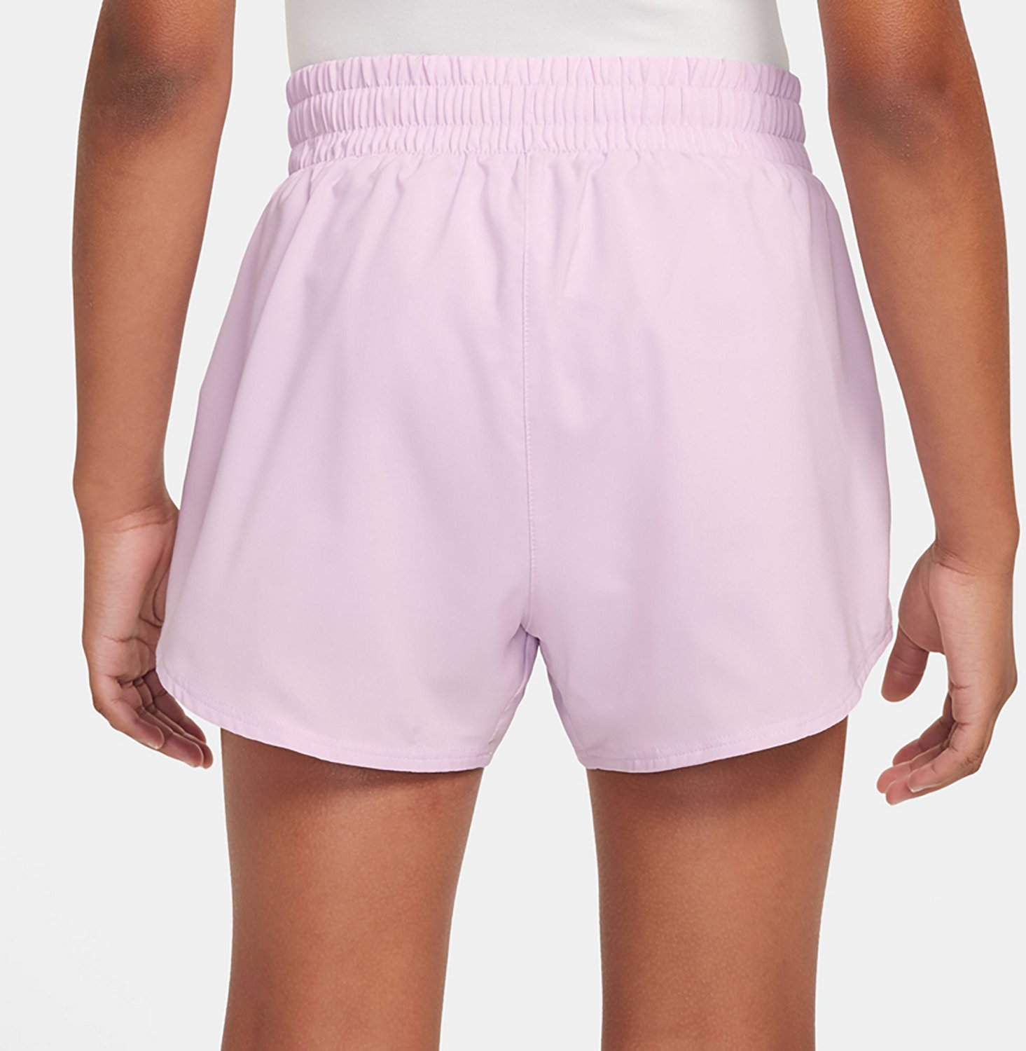 Nike Girls' One Dri-FIT 2-in-1 Shorts 3 in - view number 2