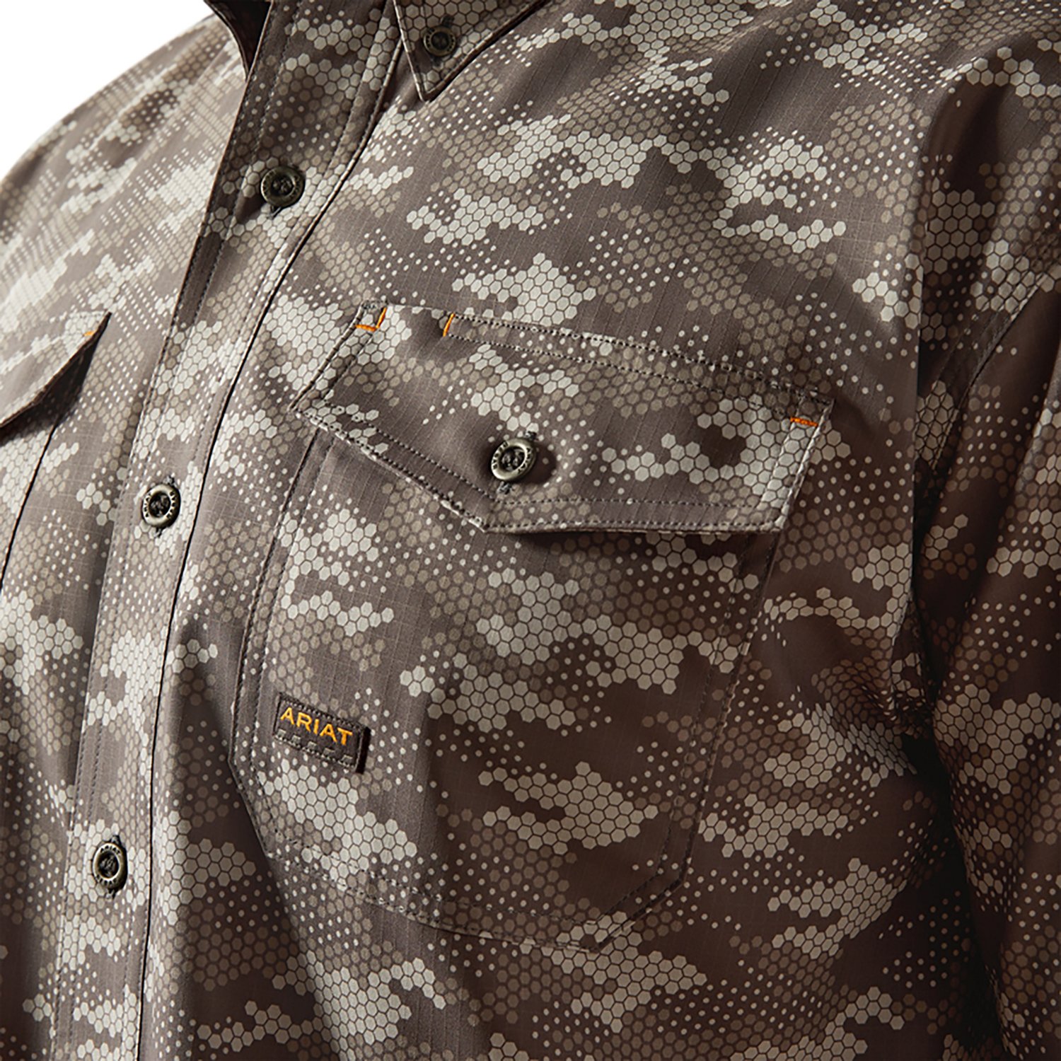 Ariat Men's Rebar Made Tough VentTEK DuraStretch Work Shirt - view number 3