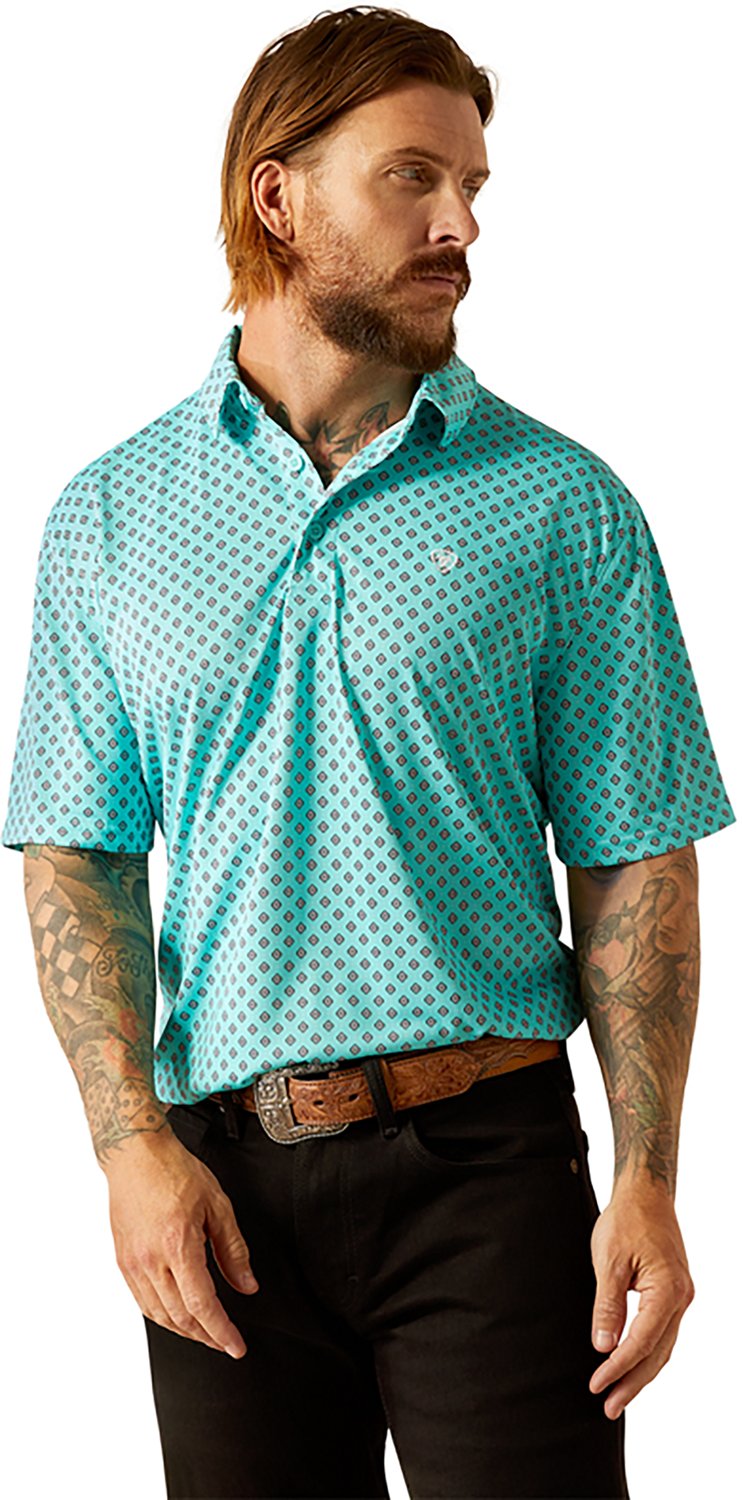 Ariat Men's Allover Print Polo Shirt - view number 1