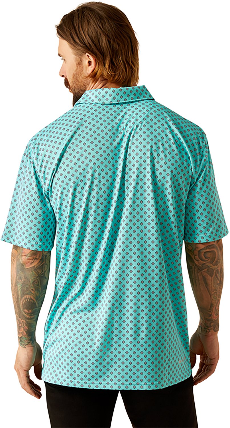 Ariat Men's Allover Print Polo Shirt - view number 2