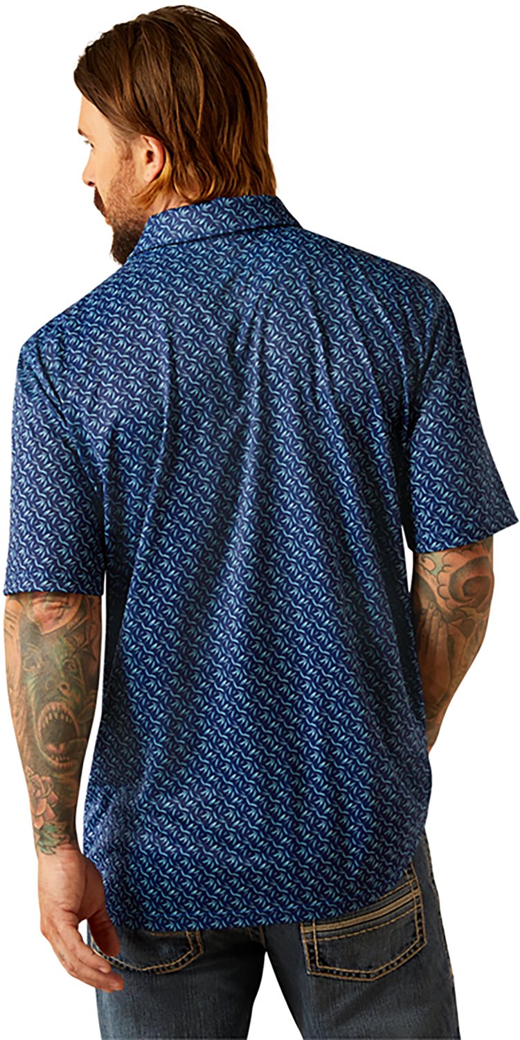 Ariat Men's Allover Print Polo Shirt - view number 2