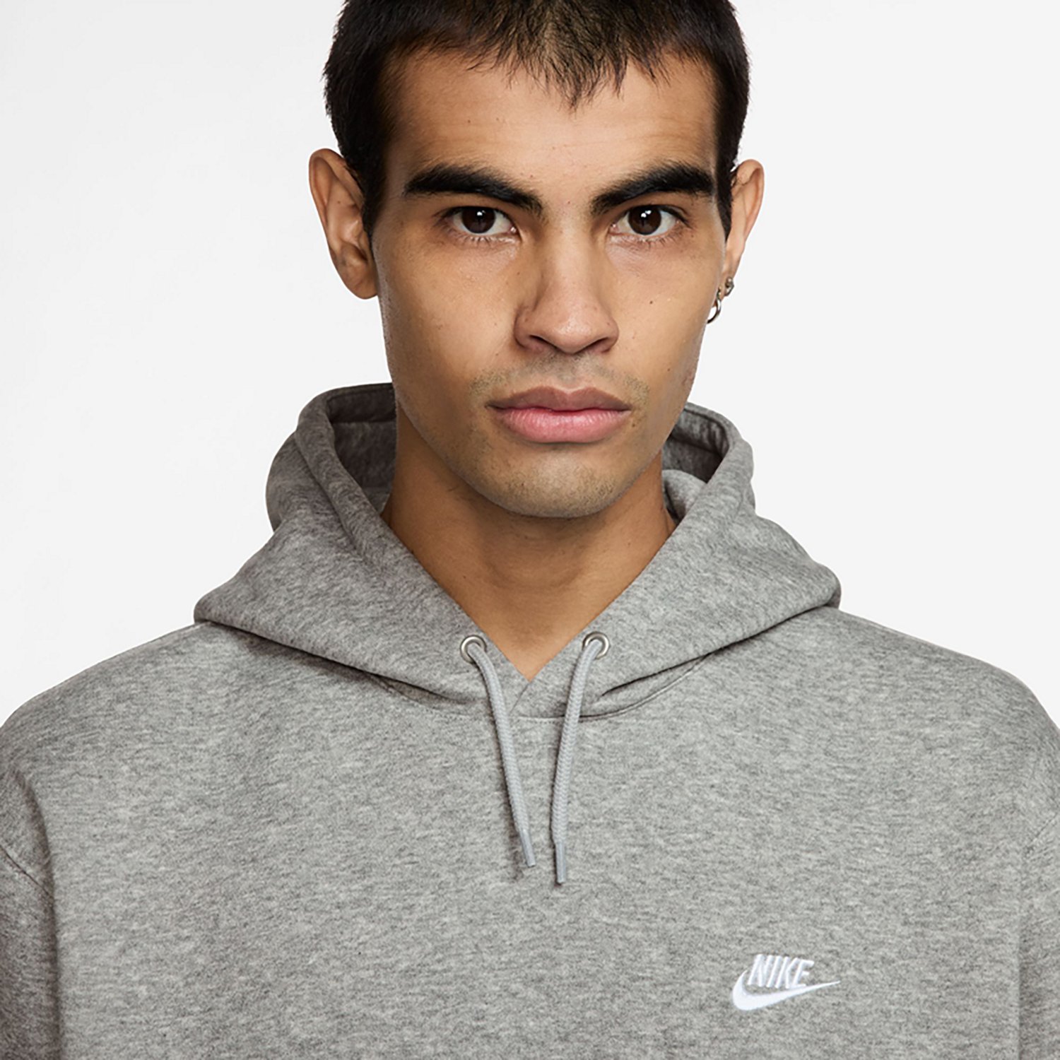 Nike Men's Club Pullover Fleece Hoodie - view number 3