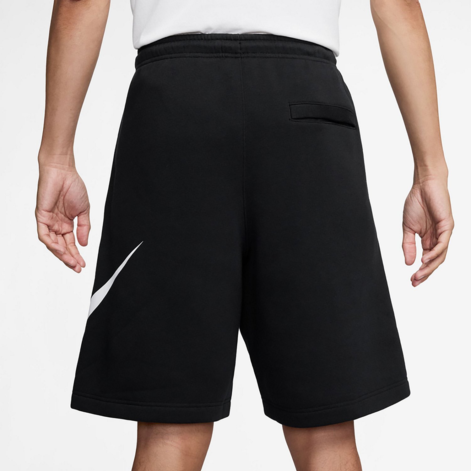 Nike Men's Club Brushed Fleece Graphic Shorts 7 in. - view number 2