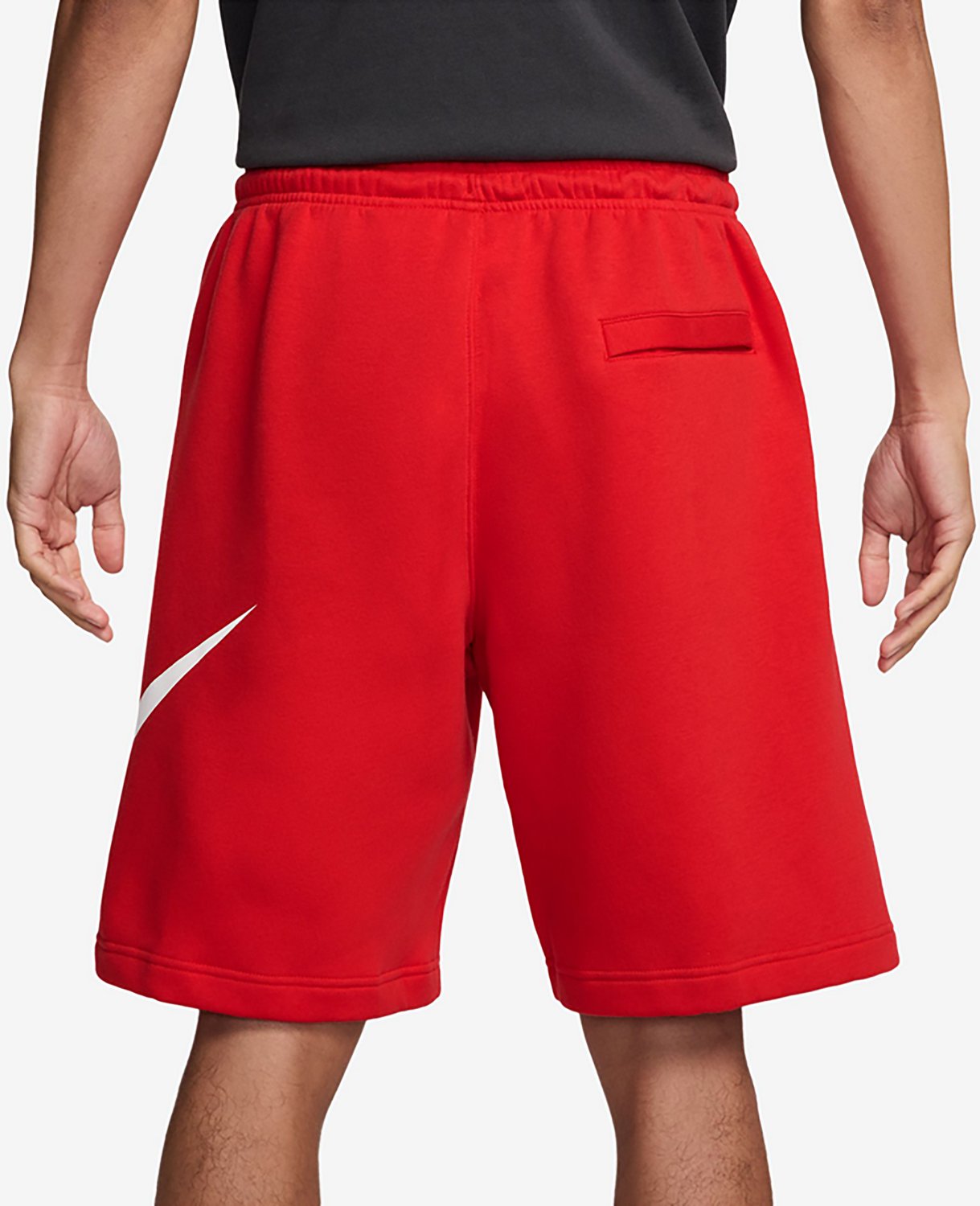 Nike Men's Club Brushed Fleece Graphic Shorts 7 in. - view number 2