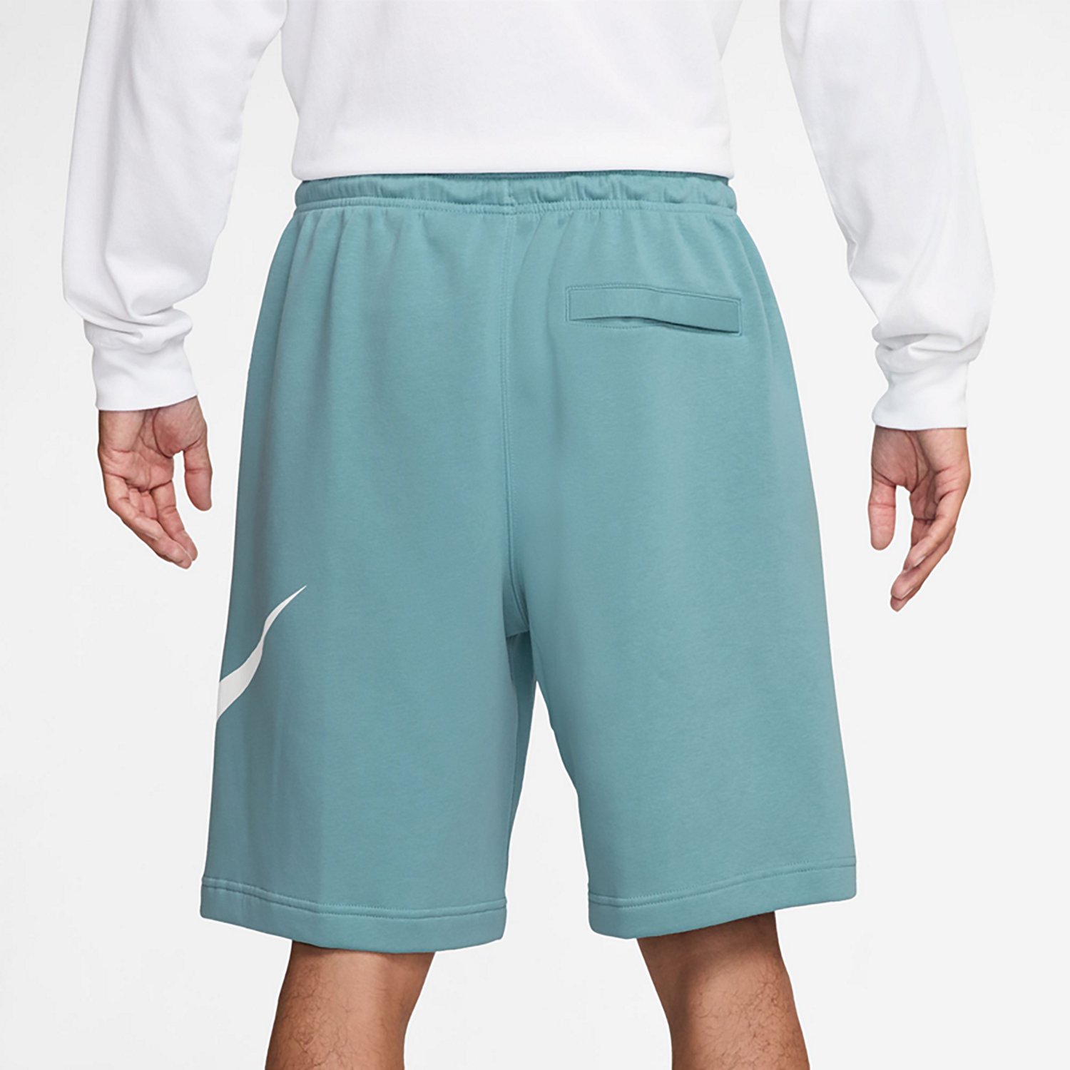 Nike Men's Club Brushed Fleece Graphic Shorts 7 in. - view number 2