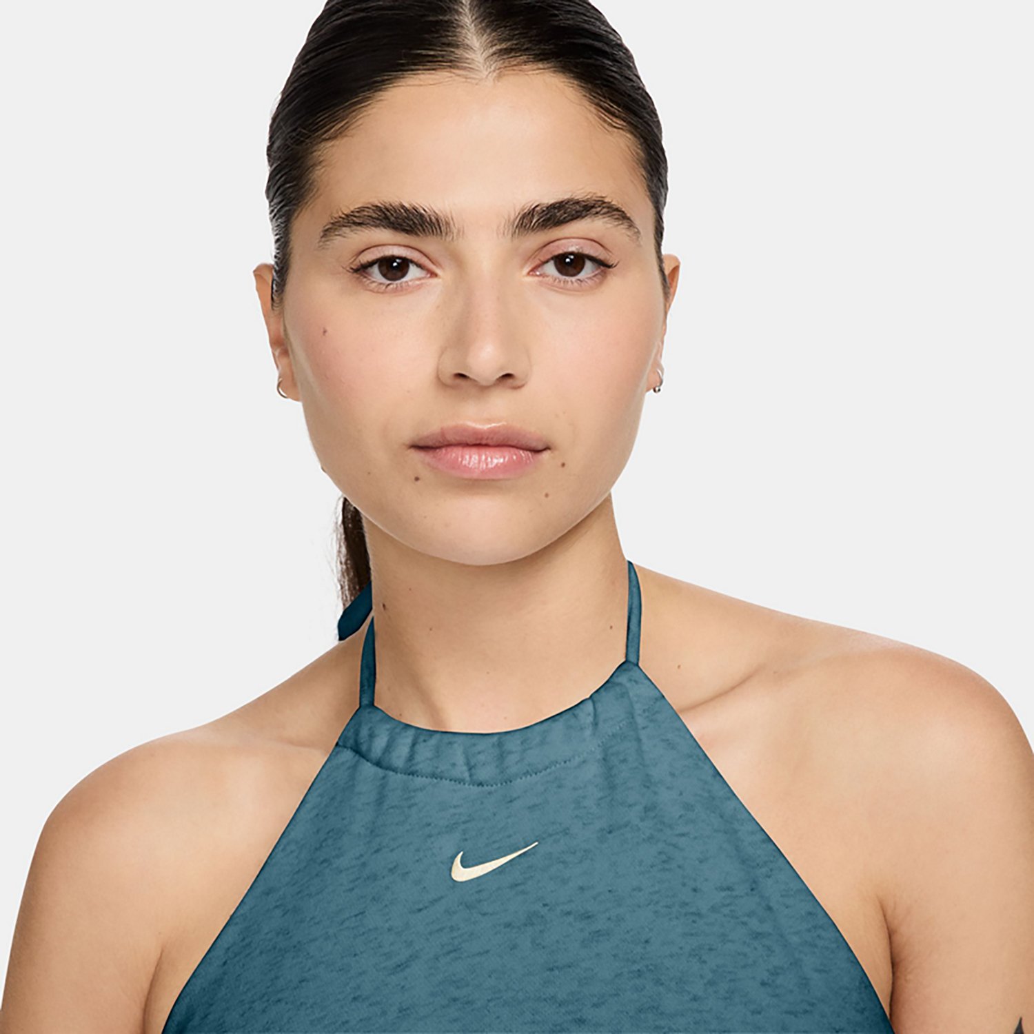 Nike Women's Sportswear Chill French Terry Cropped Halter Top - view number 3