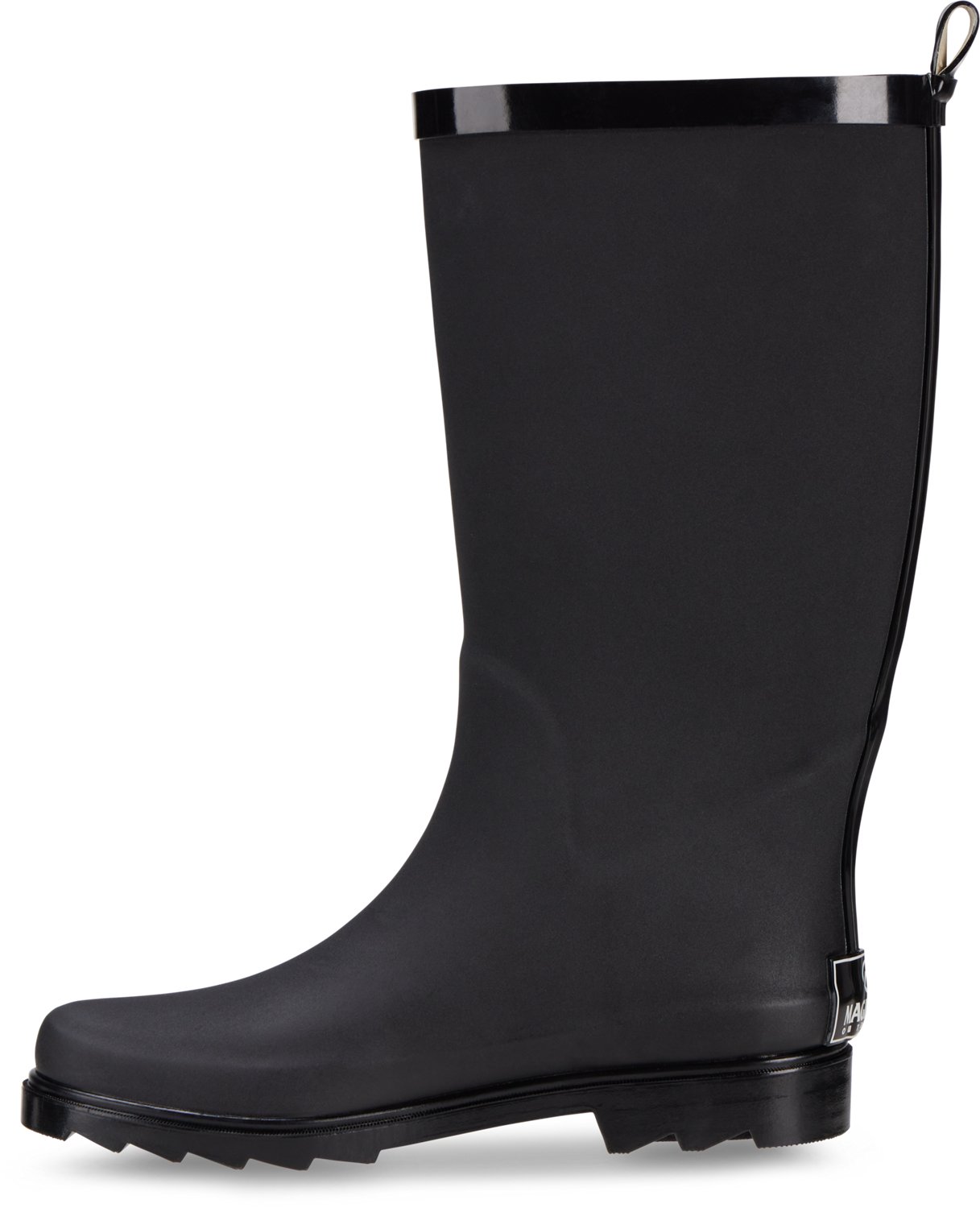 Magellan Outdoors Women's Matte Black Classic Rubber Boots - view number 2