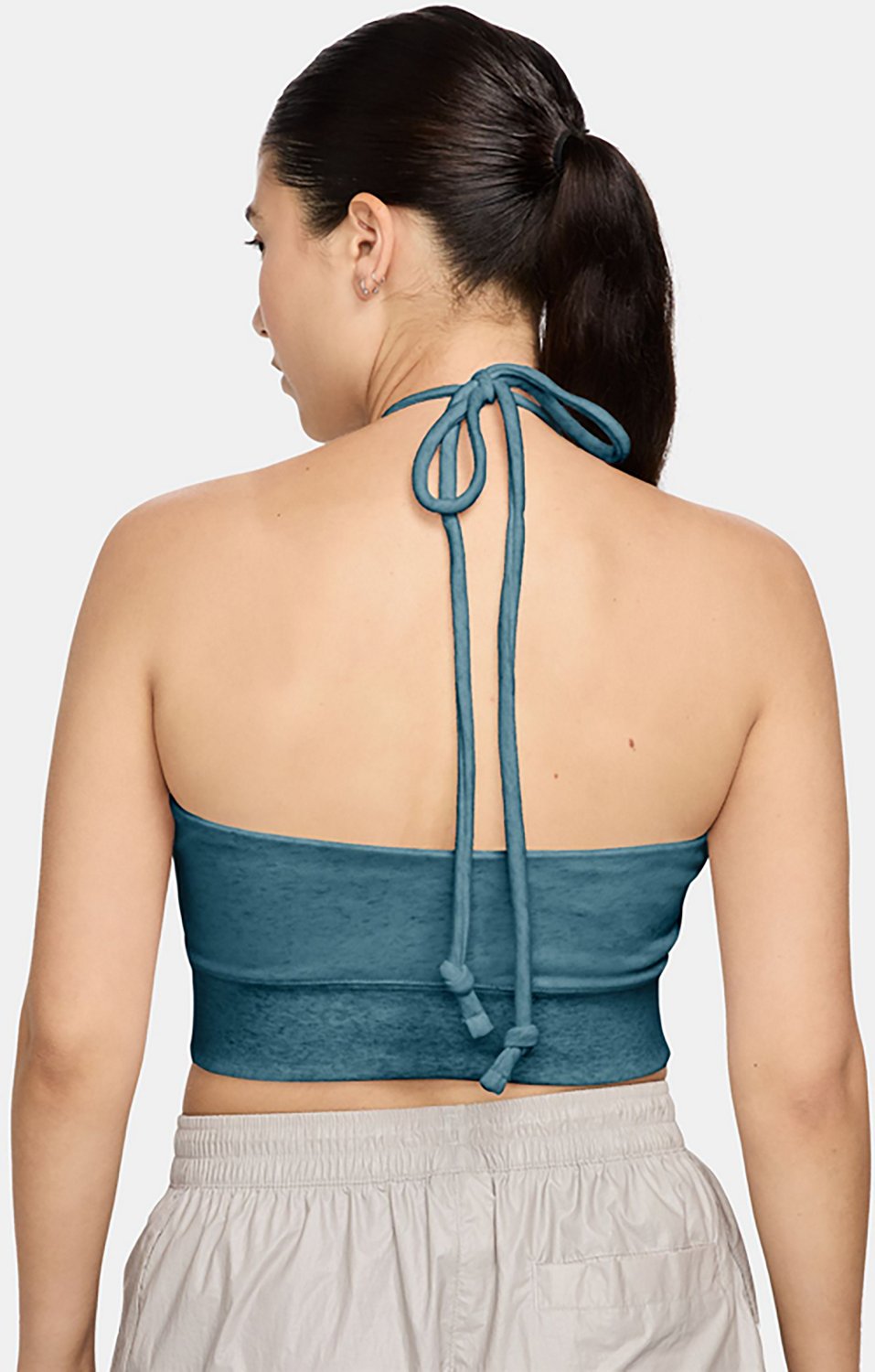Nike Women's Sportswear Chill French Terry Cropped Halter Top - view number 2