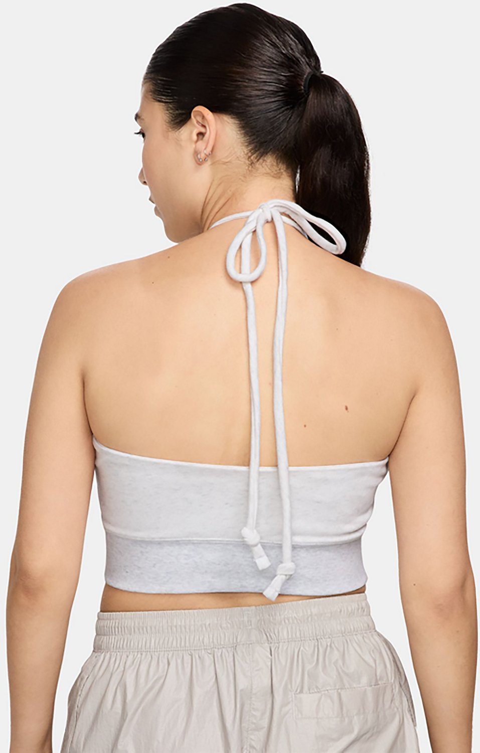 Nike Women's Sportswear Chill French Terry Cropped Halter Top - view number 2