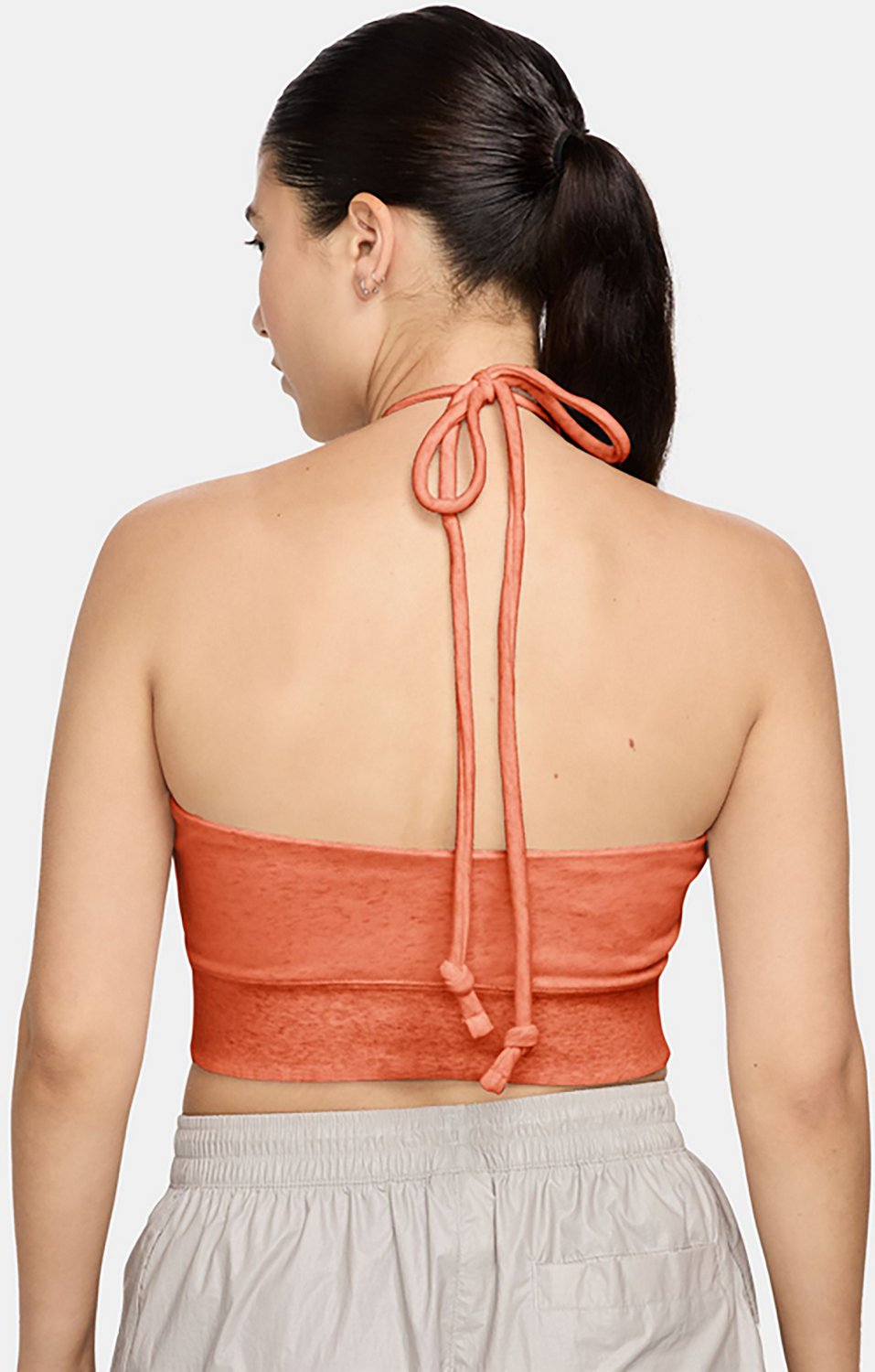 Nike Women's Sportswear Chill French Terry Cropped Halter Top - view number 2