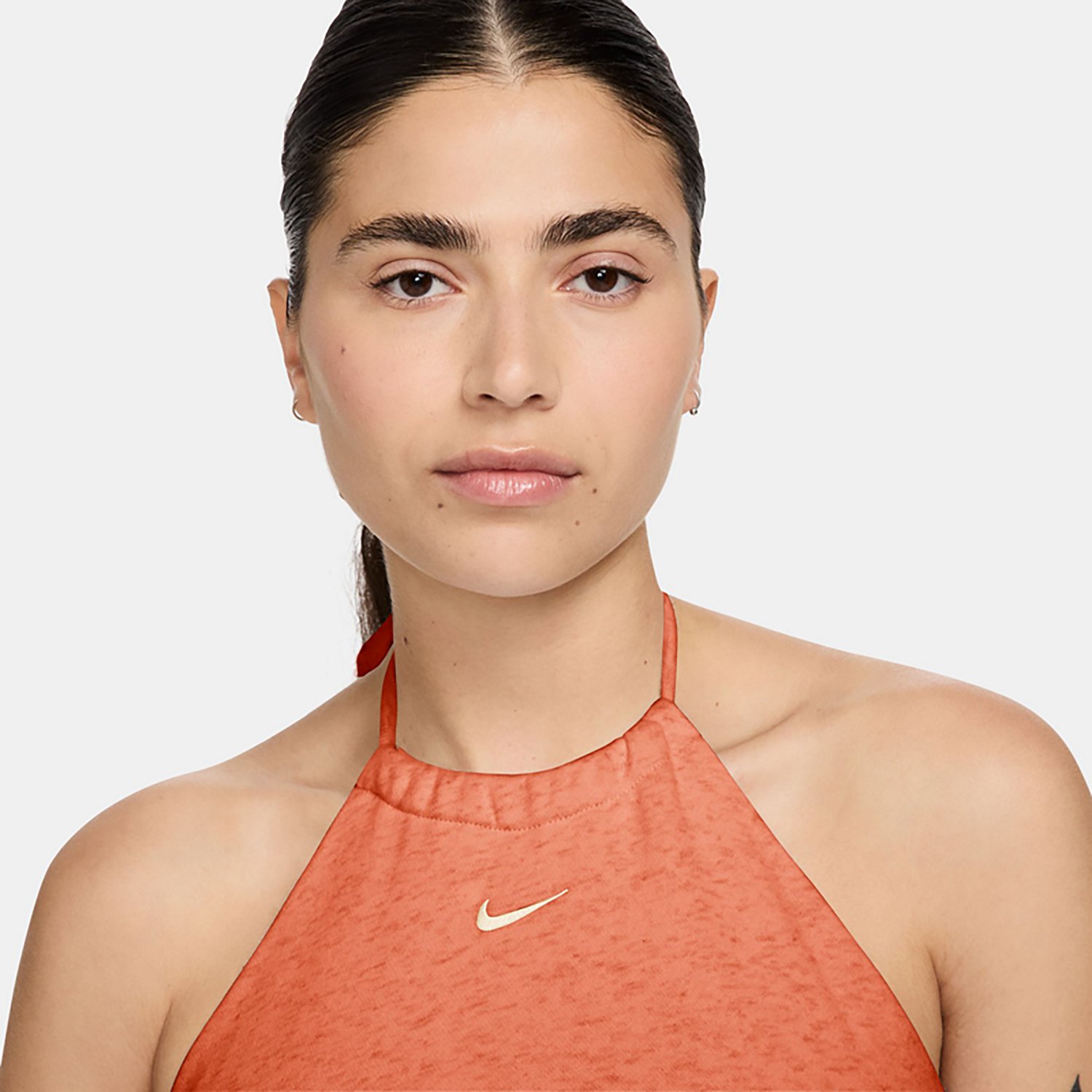 Nike Women's Sportswear Chill French Terry Cropped Halter Top - view number 3