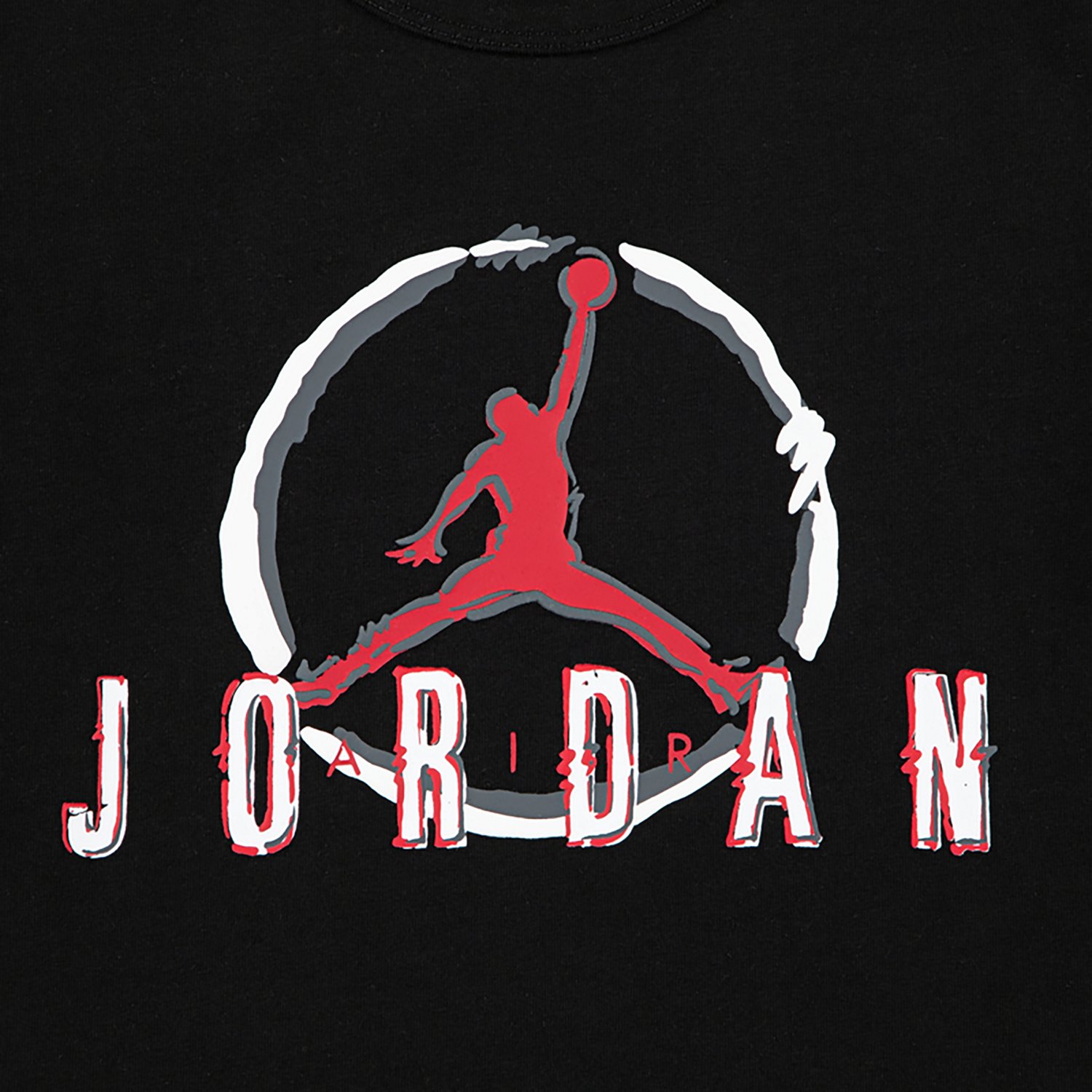 Jordan Girls' Jumpman Scribble Short Sleeve T-shirt - view number 5
