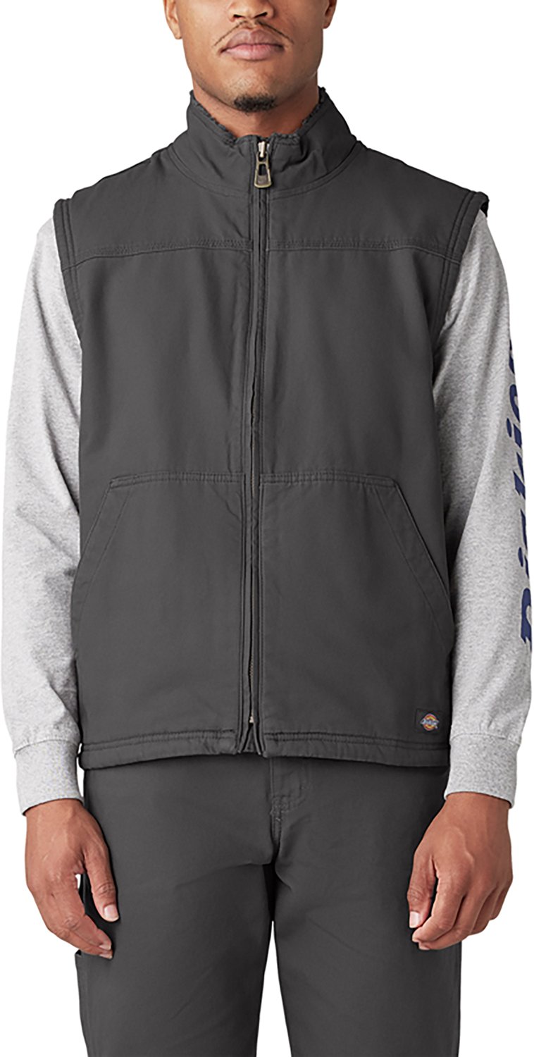Dickies Men's Duck Sherpa Lined Vest - view number 1