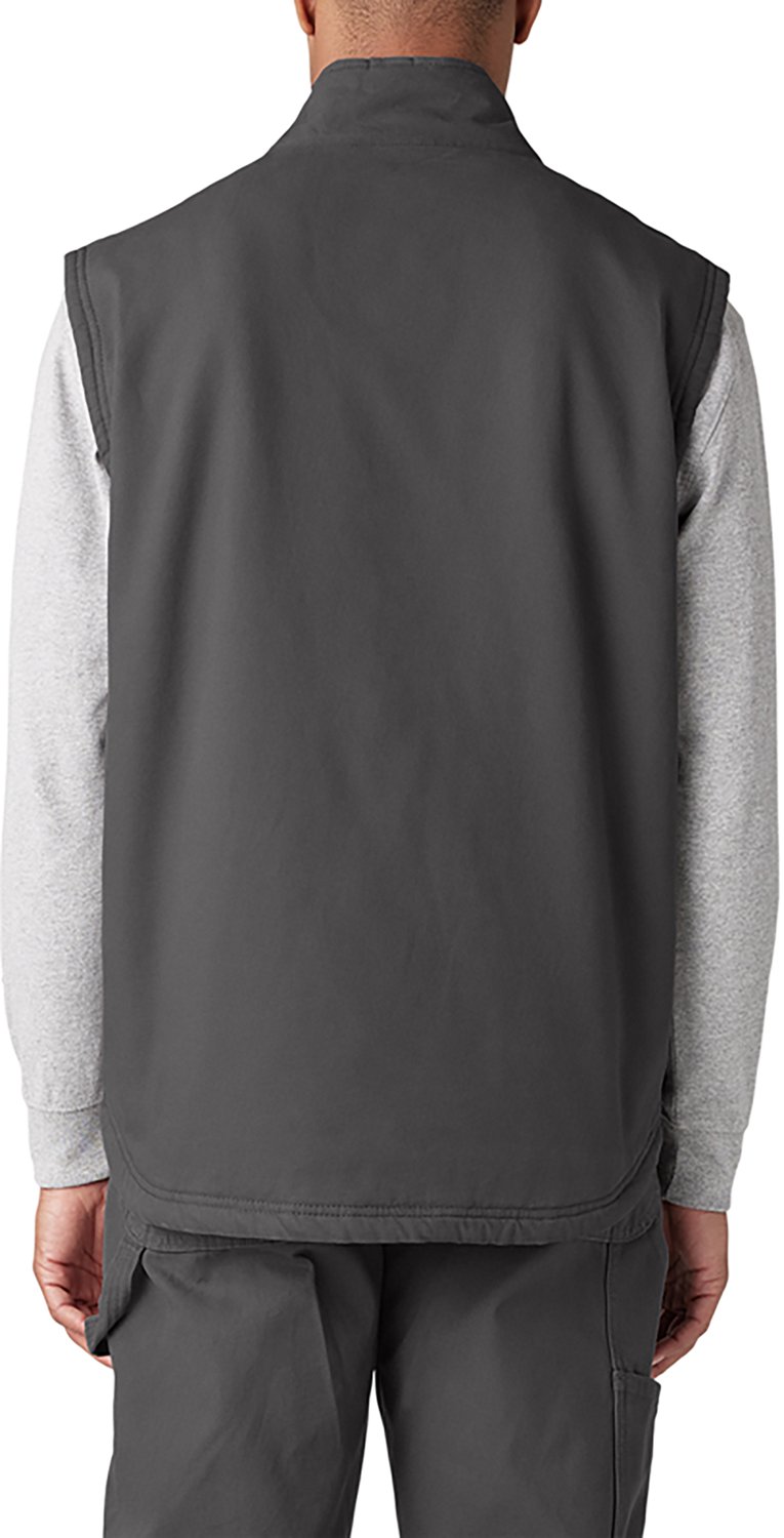 Dickies Men's Duck Sherpa Lined Vest - view number 2