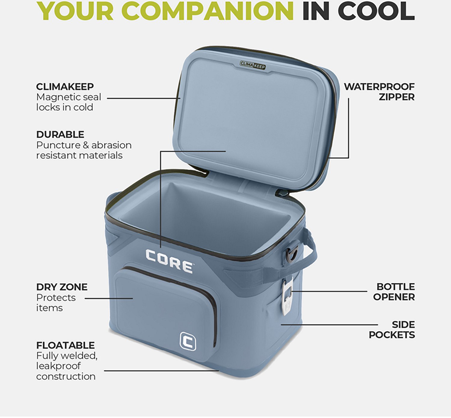 CORE Equipment CLIMAKEEP 18 Can Box Cooler  - view number 4
