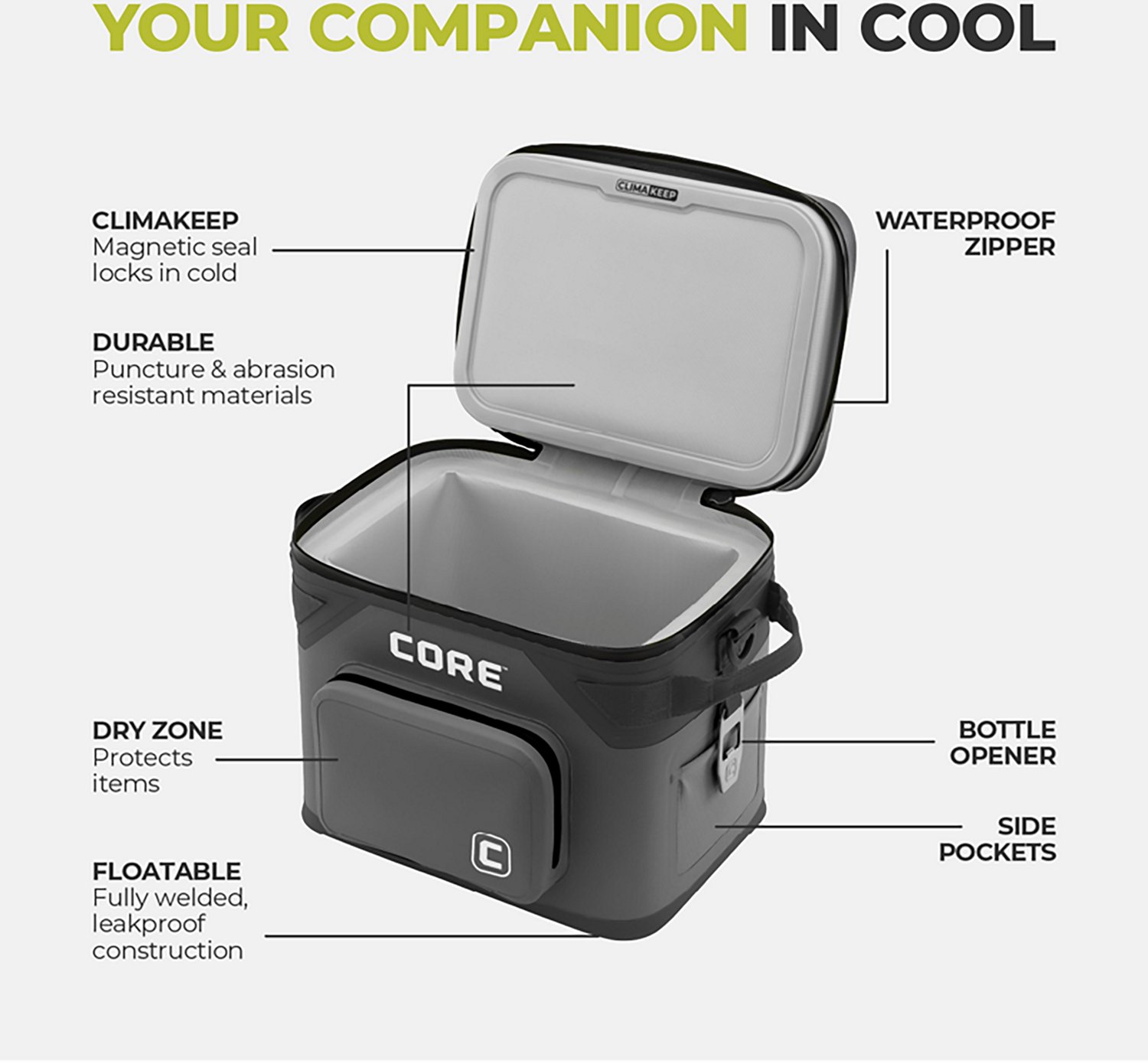 CORE Equipment CLIMAKEEP 18 Can Box Cooler  - view number 5