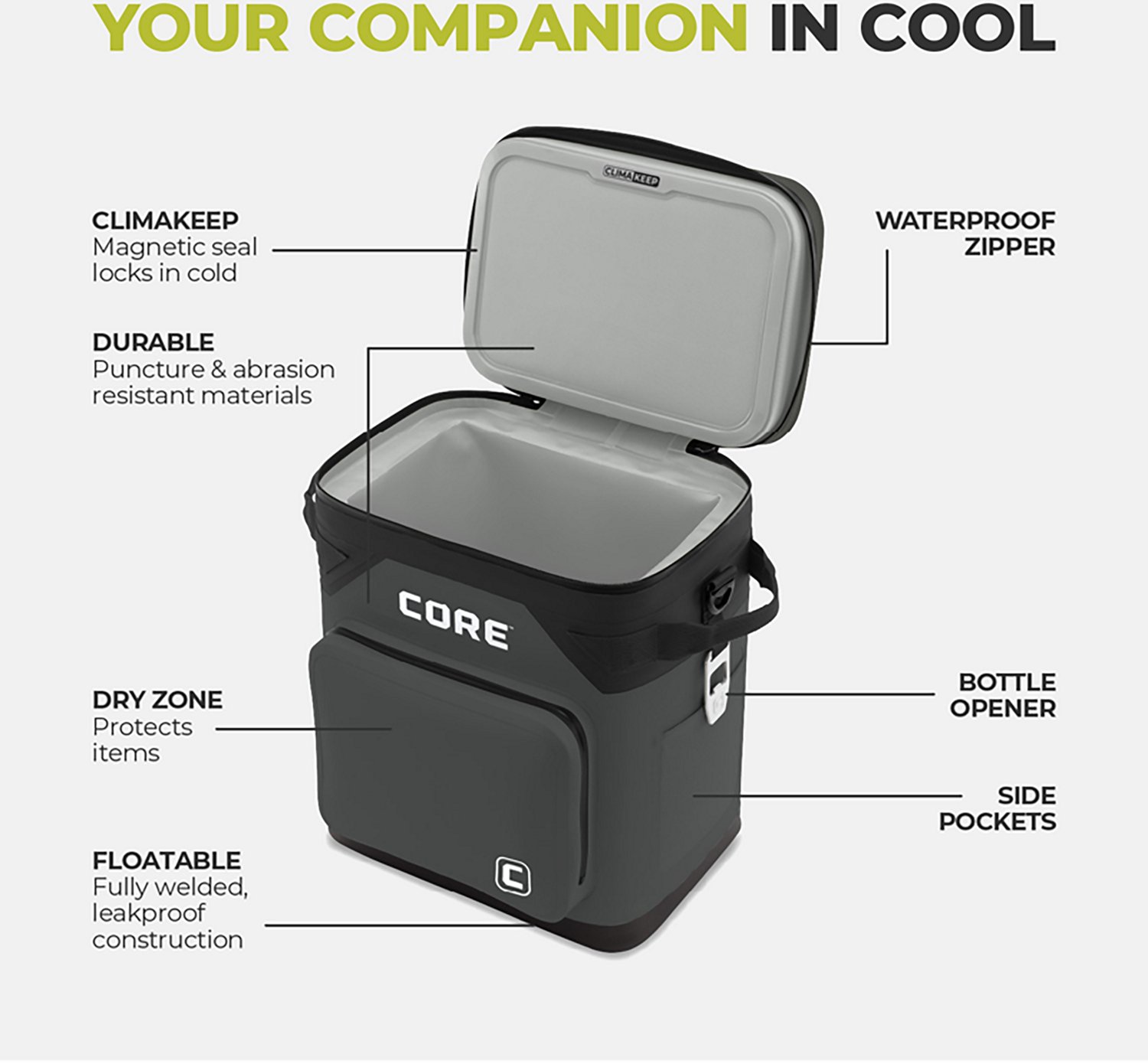 CORE Equipment CLIMAKEEP 36 Can Box Cooler - view number 4