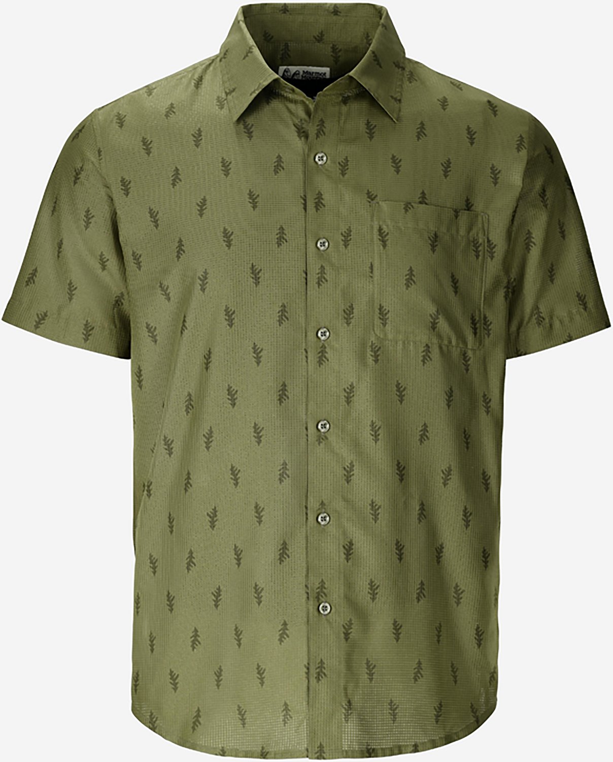 Marmot Men's AirExchange Perforated Short Sleeve Pattern Shirt - view number 4