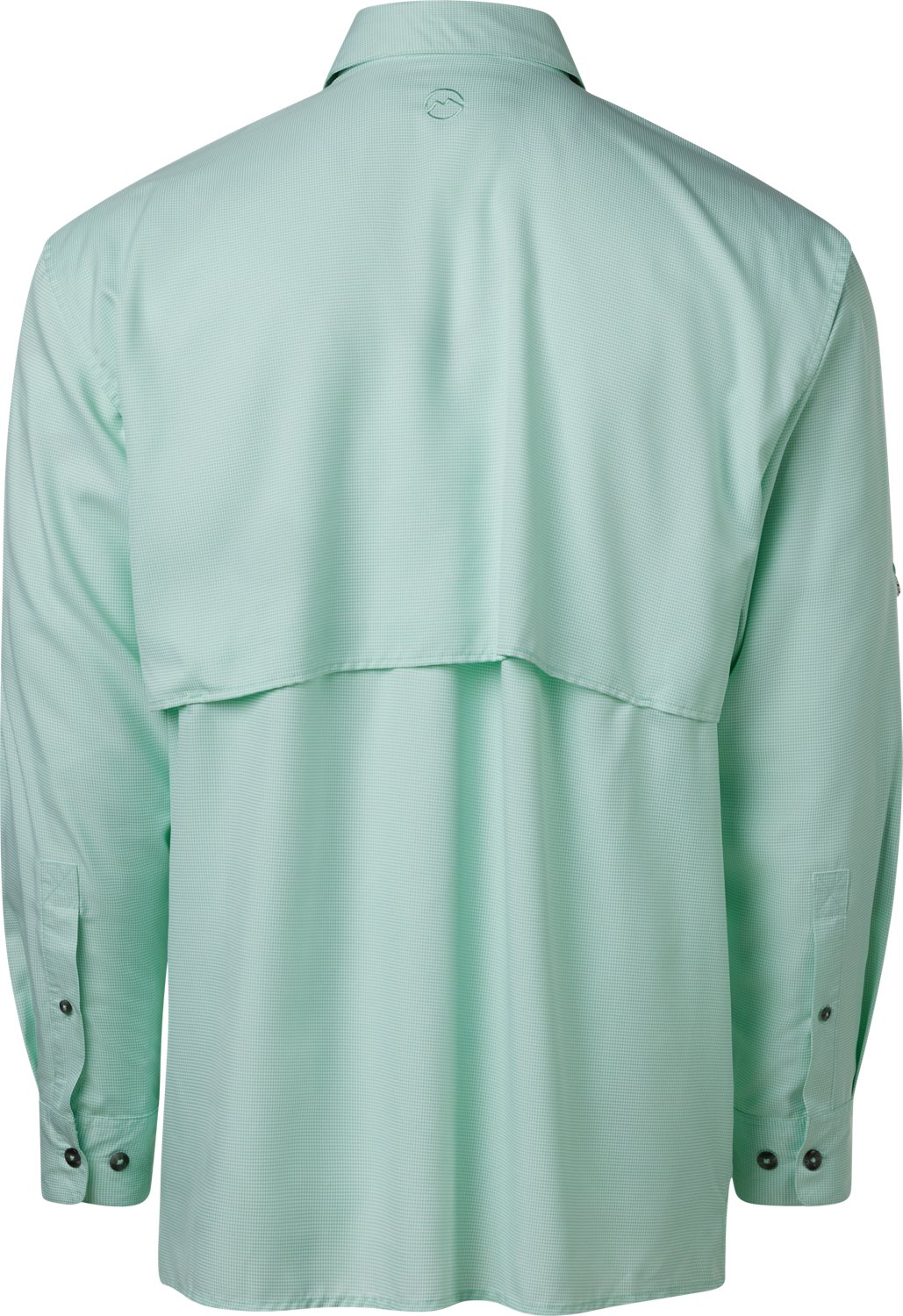 Magellan Outdoors Men's Aransas Pass Mini Check Long Sleeve Fishing Shirt - view number 2