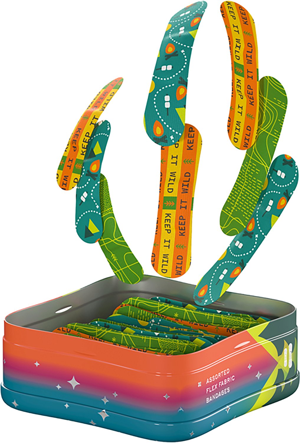 Welly Camping Bravery Badges Adhesive Bandages 48-Pack                                                                           - view number 3