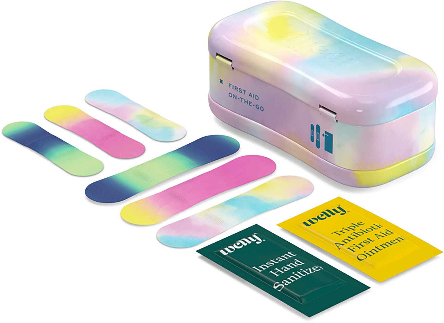 Welly Quick Fix Kit Colorwash 24-Count Bandage Tin                                                                               - view number 3