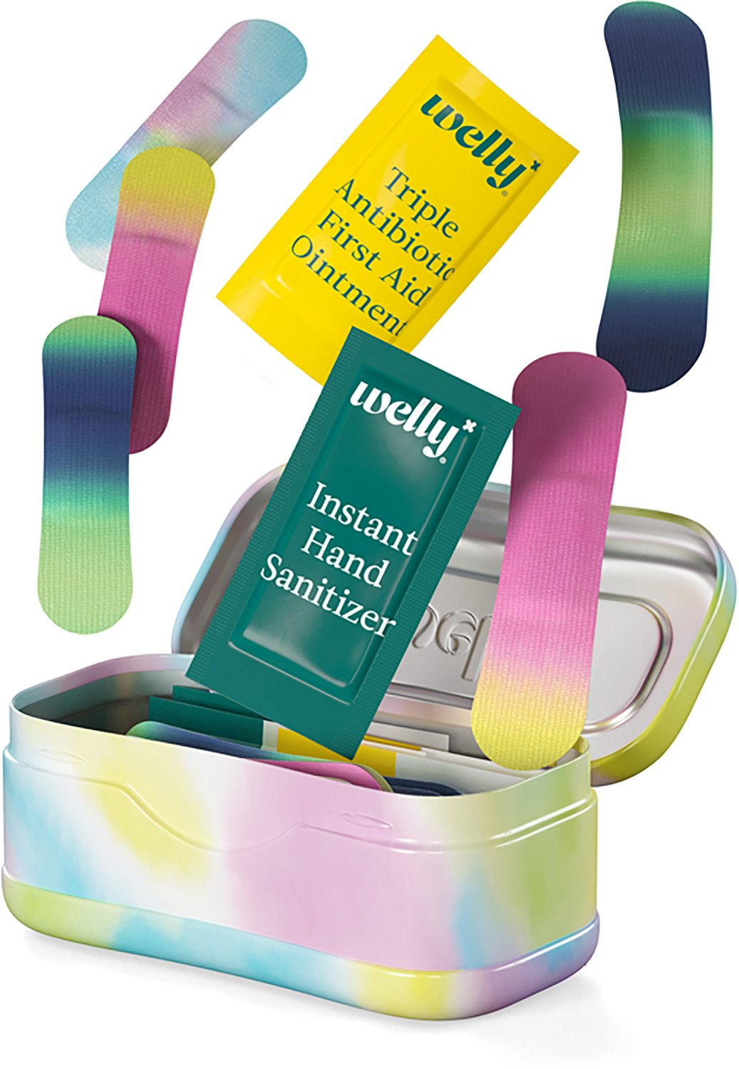 Welly Quick Fix Kit Colorwash 24-Count Bandage Tin                                                                               - view number 4