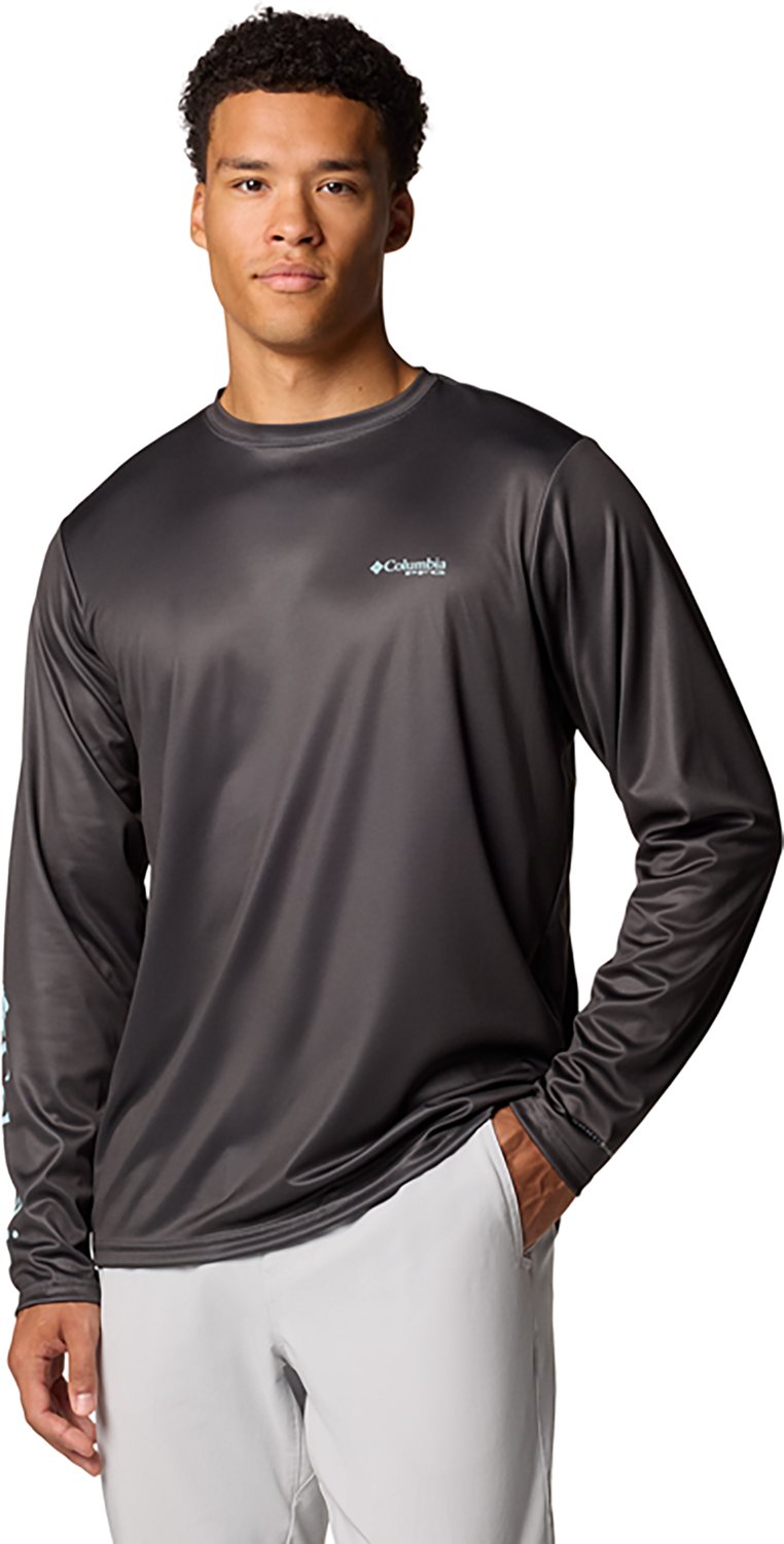 Columbia Sportswear Men's Terminal Tackle PFG Fish Shine Long Sleeve T-shirt
