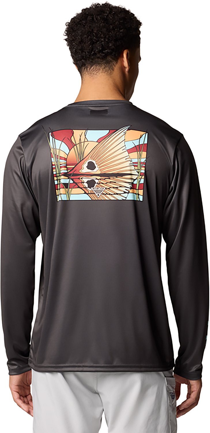 Columbia Sportswear Men's Terminal Tackle PFG Fish Shine Long Sleeve T-shirt - view number 2