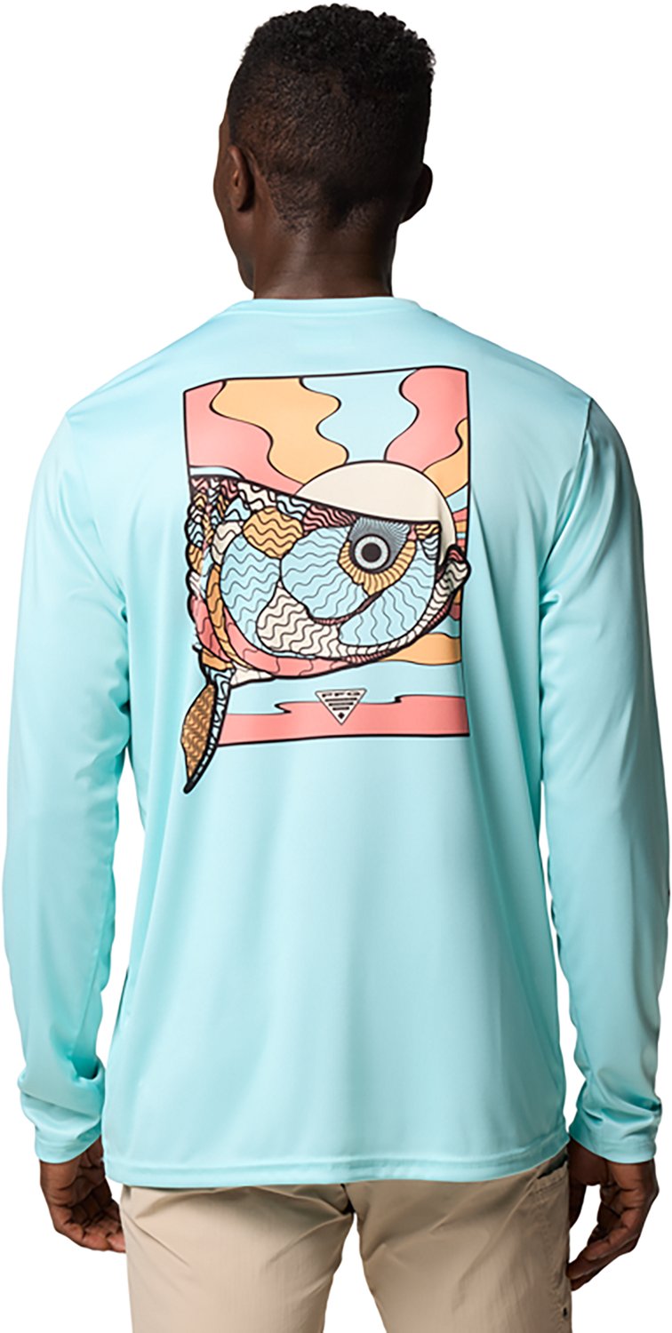 Columbia Sportswear Men's Terminal Tackle PFG Fish Shine Long Sleeve T-shirt - view number 2