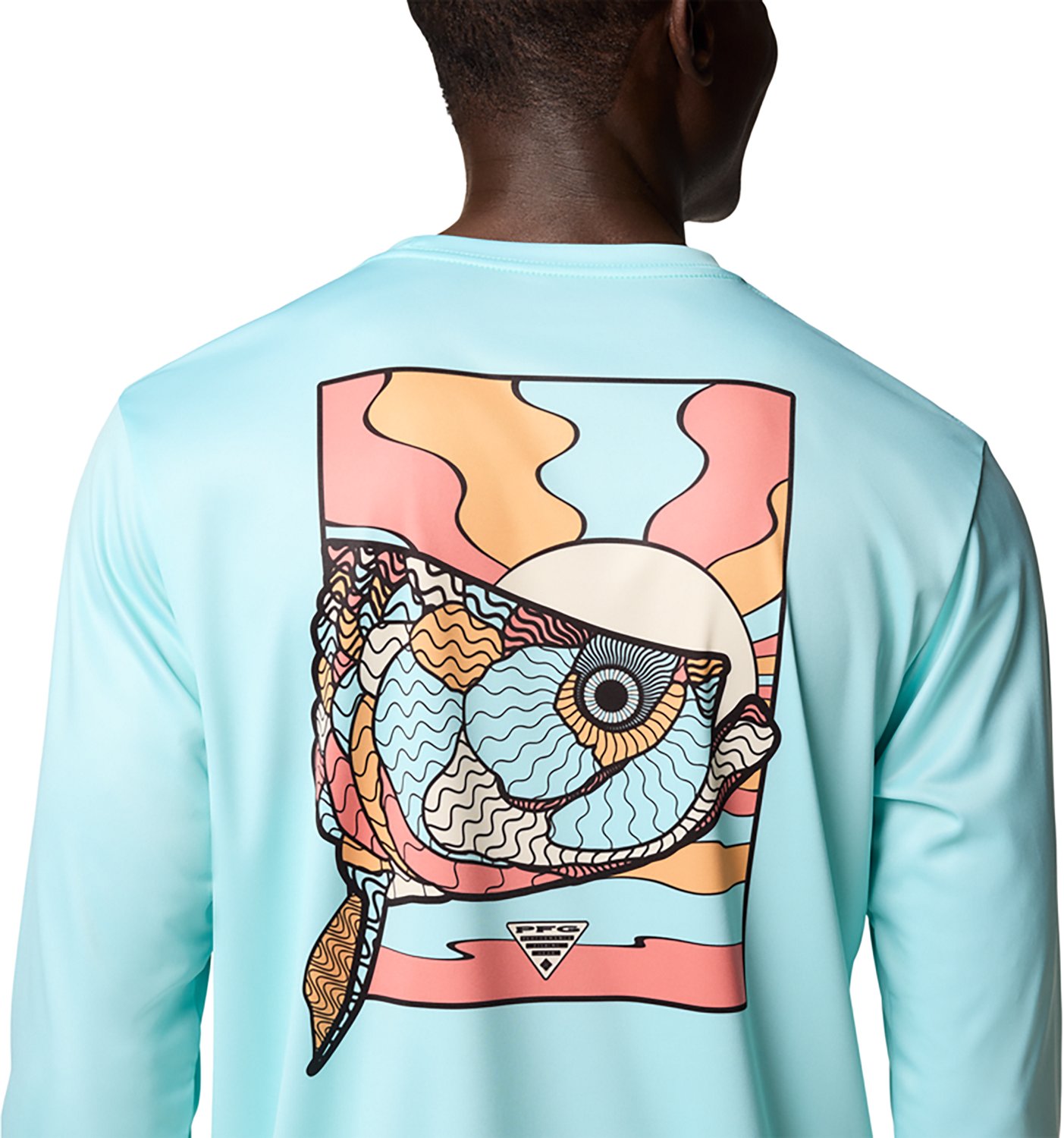 Columbia Sportswear Men's Terminal Tackle PFG Fish Shine Long Sleeve T-shirt - view number 5