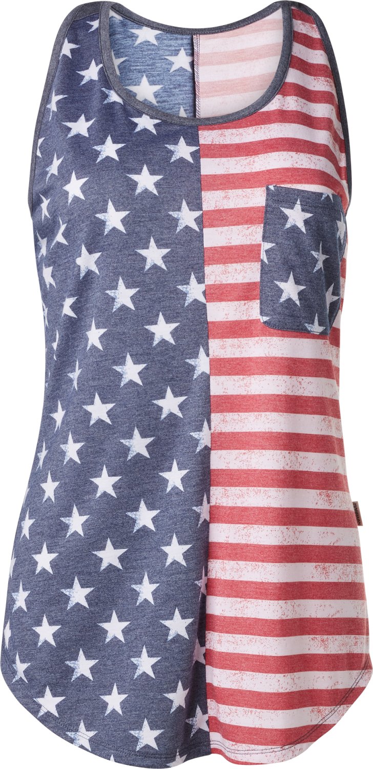Magellan Outdoors Women's Americana Tank Top